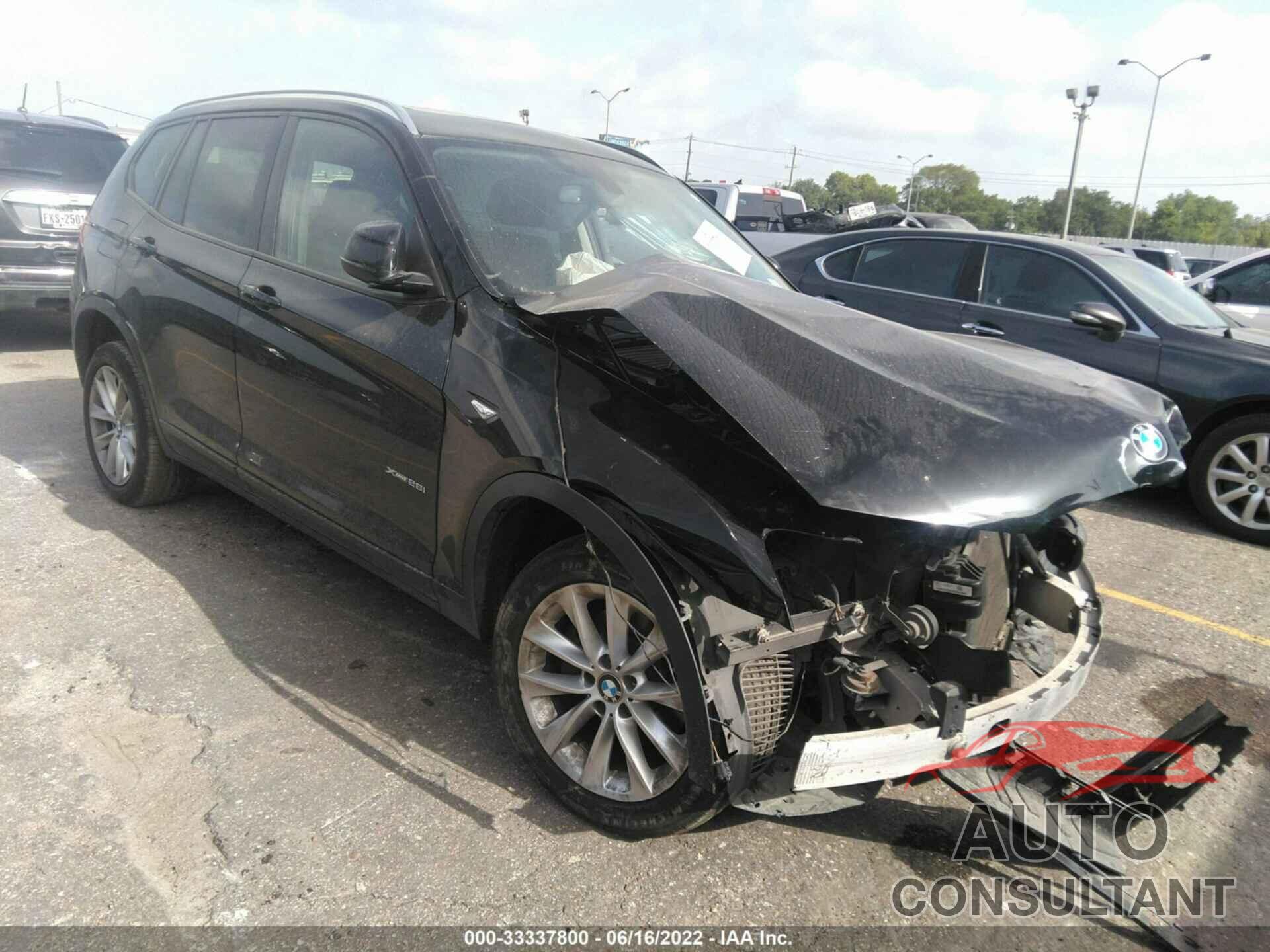 BMW X3 2016 - 5UXWX9C52G0D72131