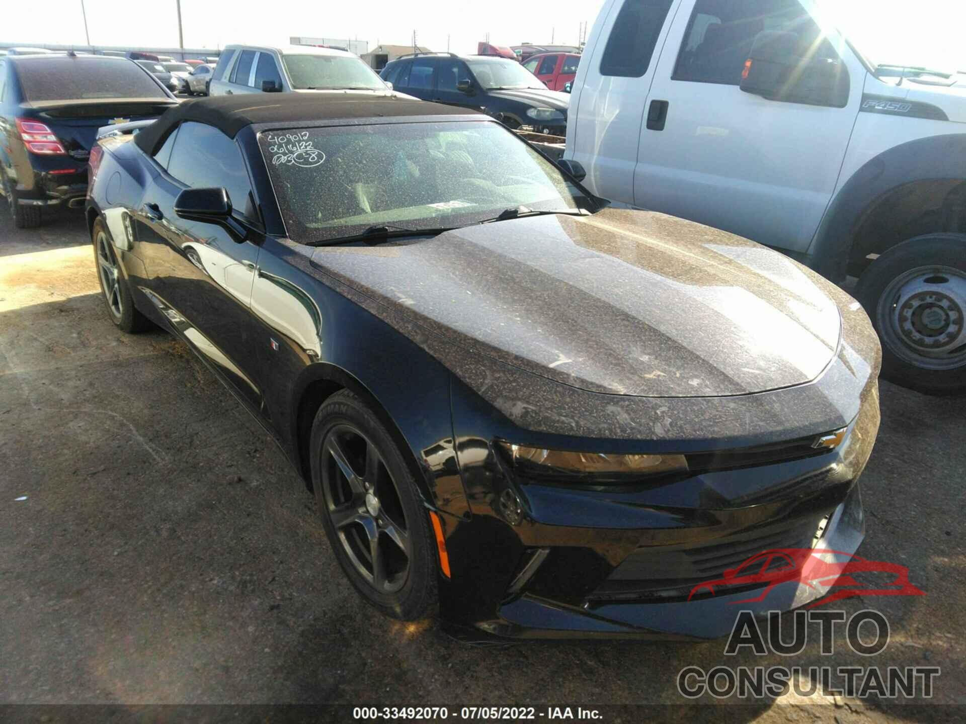 CHEVROLET CAMARO 2016 - 1G1FB3DS2G0169022