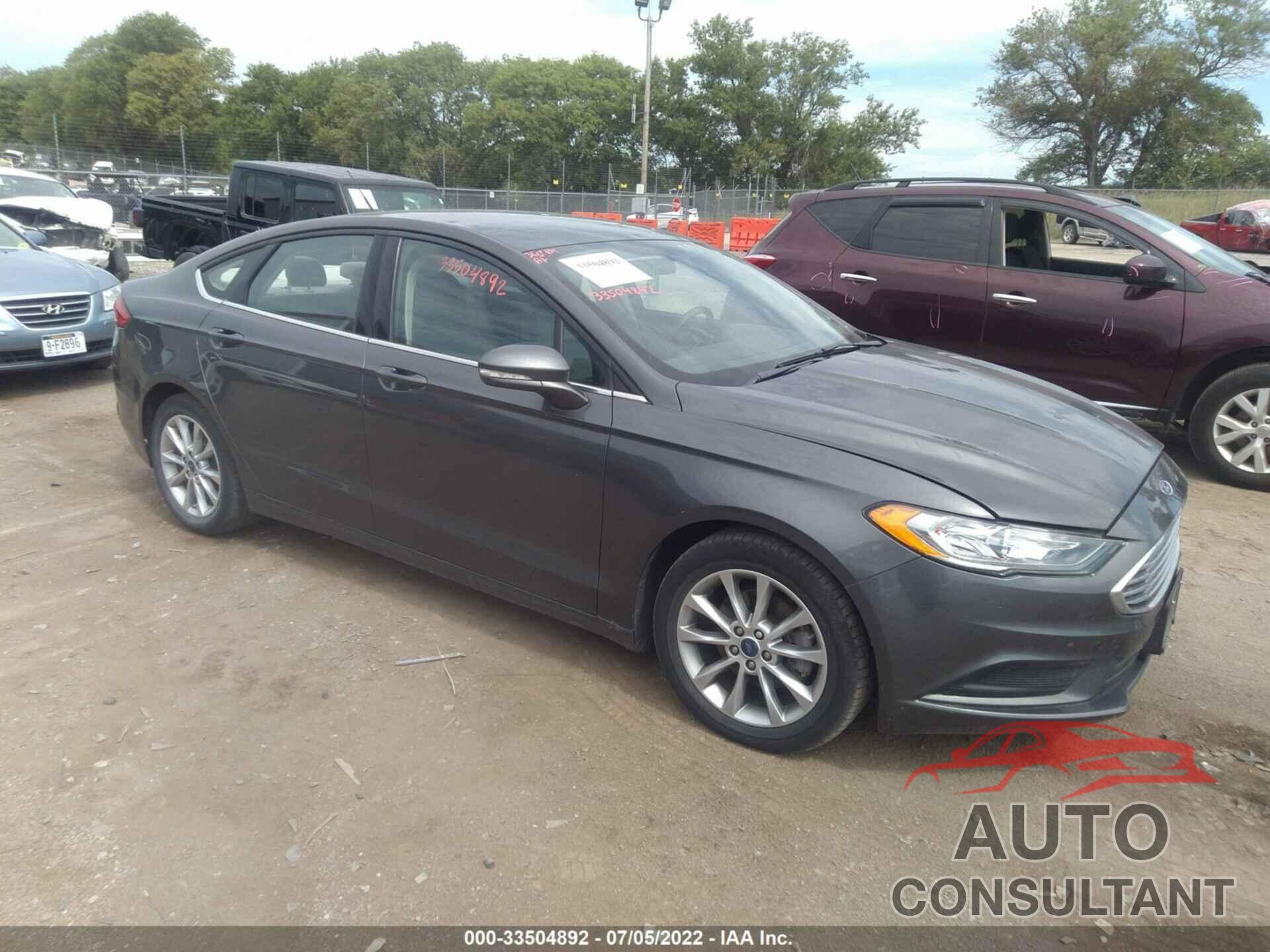 FORD FUSION 2017 - 3FA6P0HD0HR100226