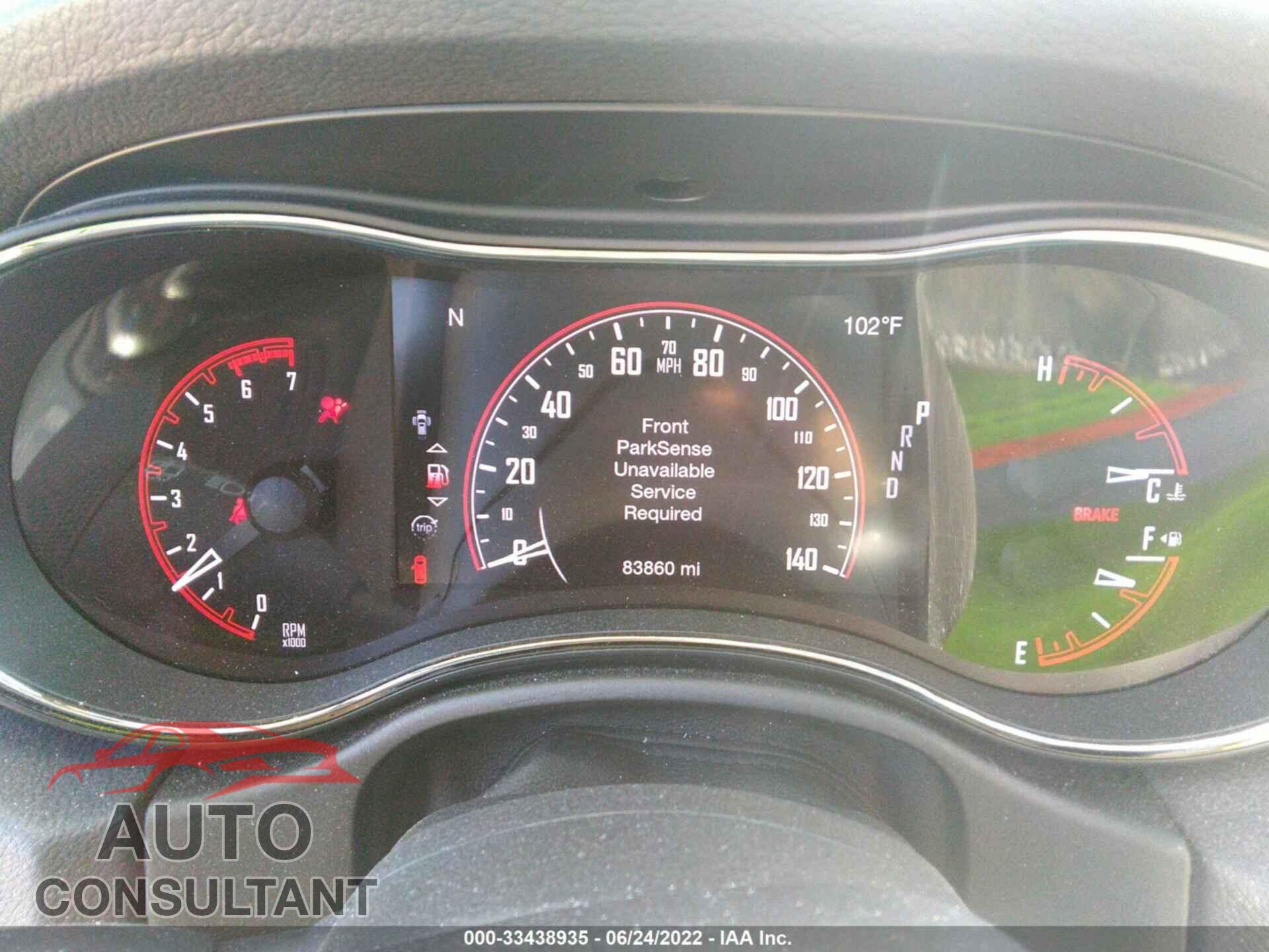 DODGE DURANGO 2018 - 1C4SDJCT9JC370209