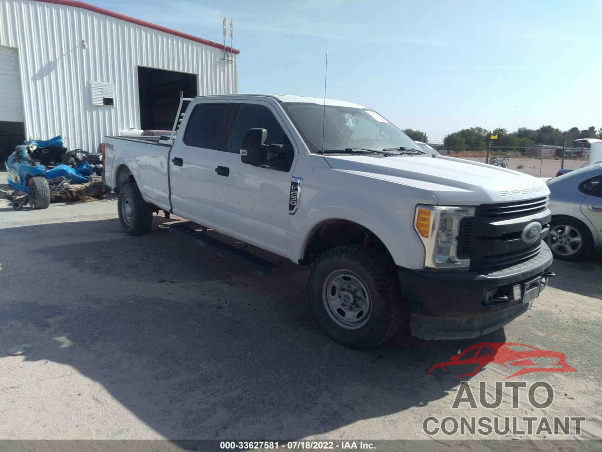 FORD SUPER DUTY F-250 SRW 2017 - 1FT7W2B64HEF00316