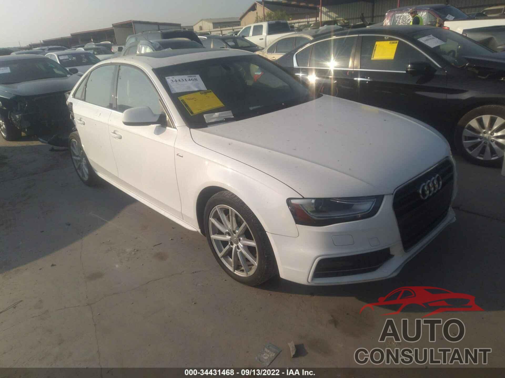 AUDI A4 2016 - WAUAFAFL2GA004580