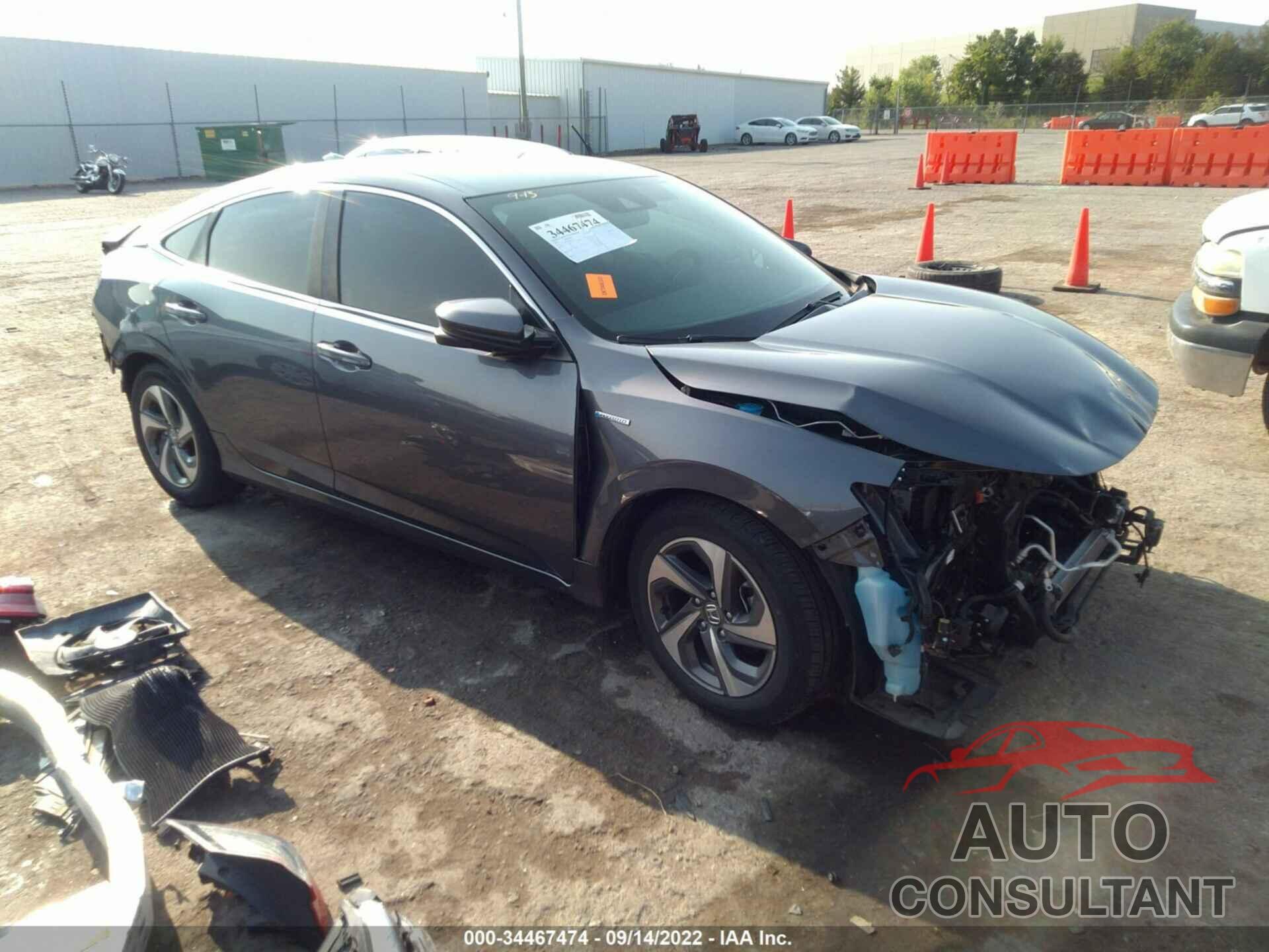 HONDA INSIGHT 2019 - 19XZE4F55KE027675