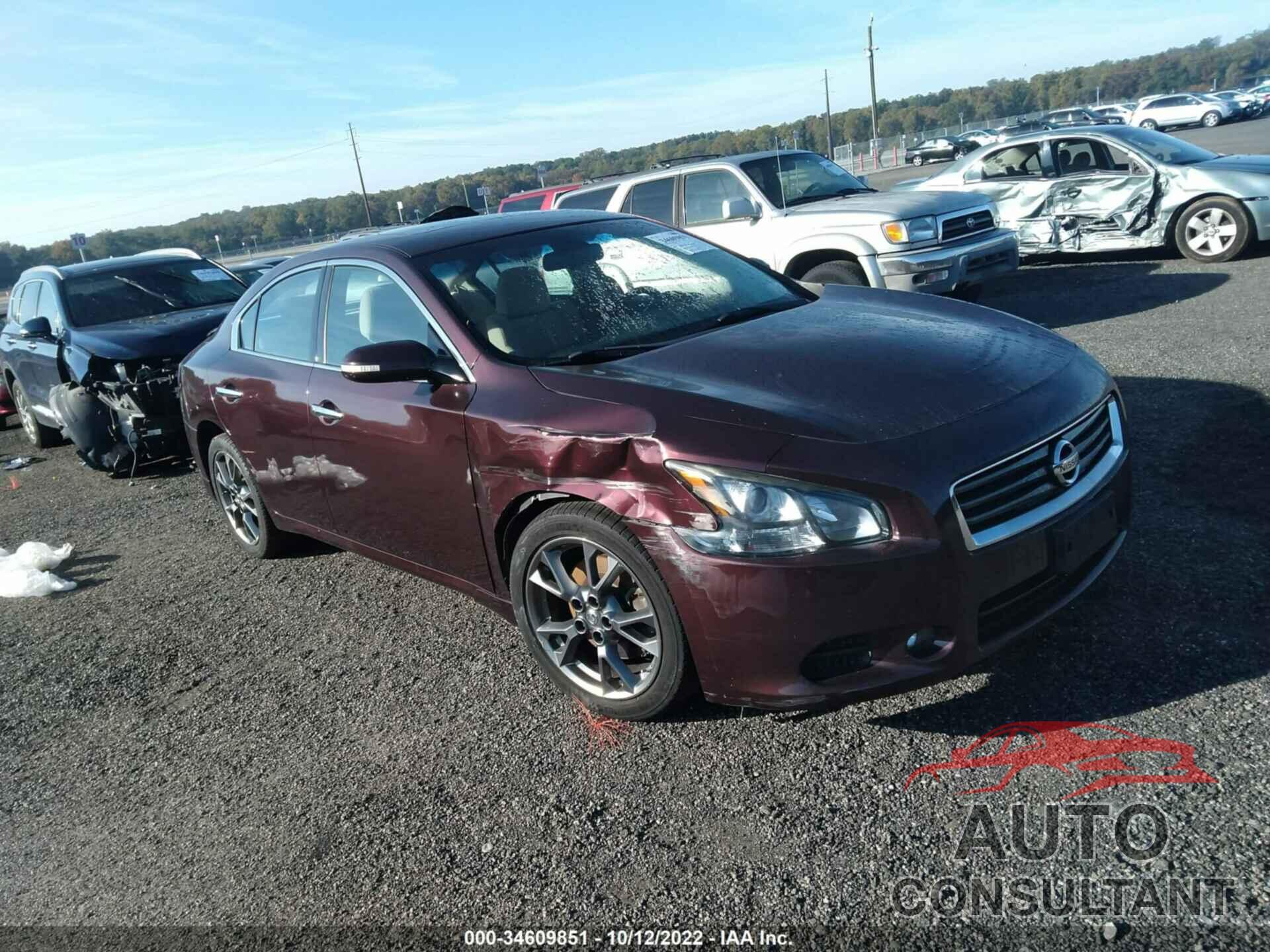 NISSAN MAXIMA 2014 - 1N4AA5APXEC478819