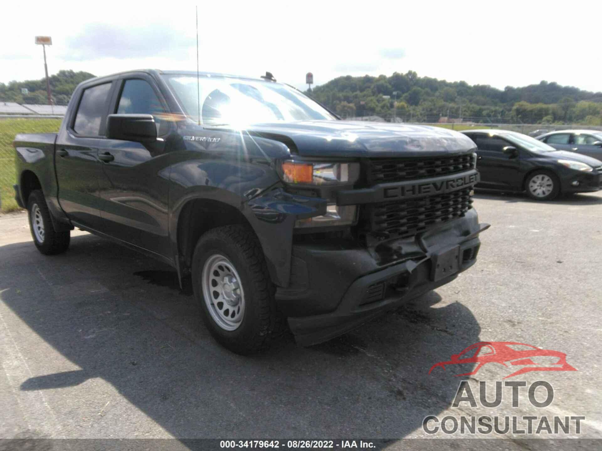 CHEVROLET SILVERADO 1500 2019 - 3GCPYAEH1KG301869