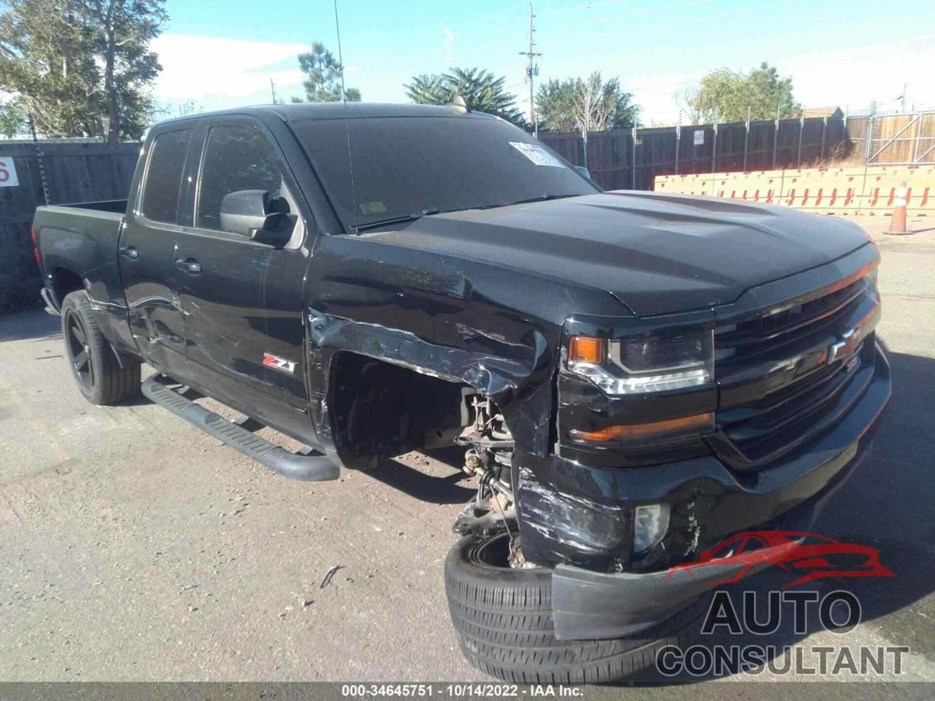 CHEVROLET SILVERADO 1500 2016 - 1GCVKREC0GZ316057