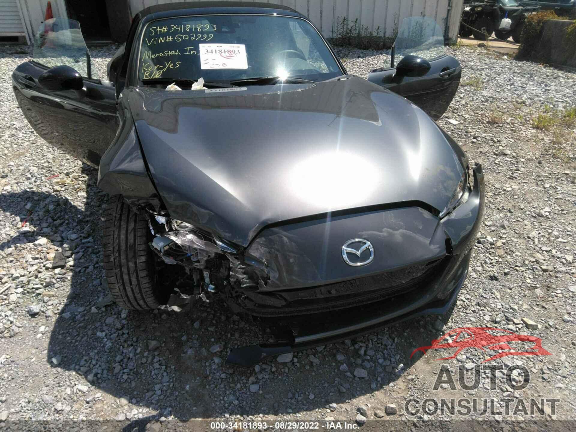 MAZDA MX-5 MIATA 2022 - JM1NDAC73N0502999