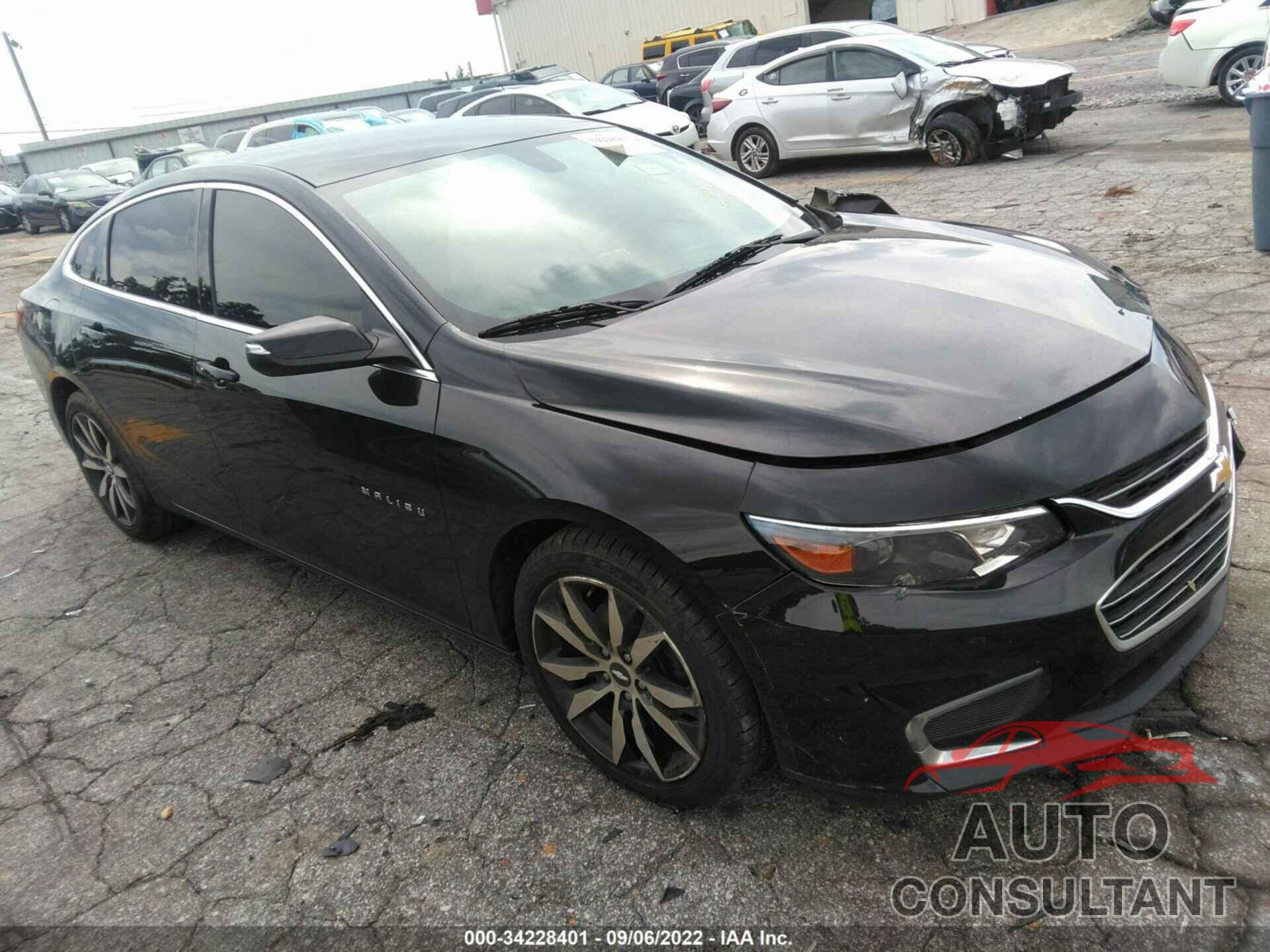 CHEVROLET MALIBU 2017 - 1G1ZE5ST1HF156689