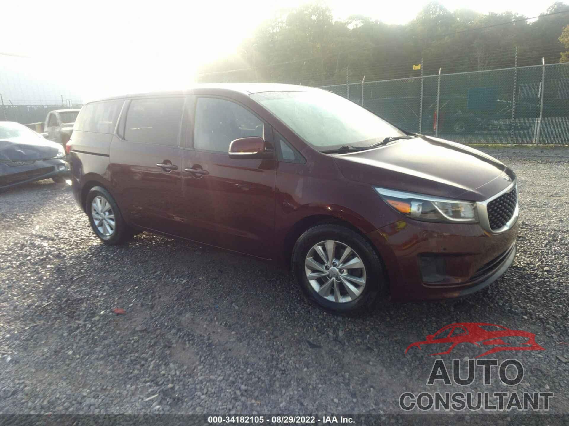 KIA SEDONA 2017 - KNDMB5C11H6315668