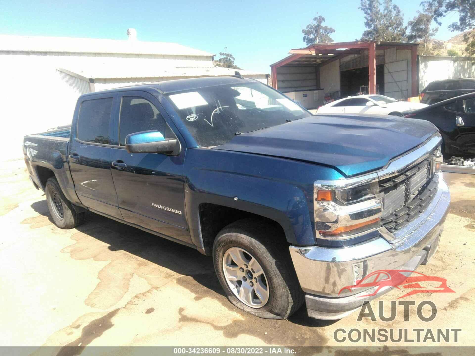CHEVROLET SILVERADO 1500 2018 - 3GCUCRER4JG437467