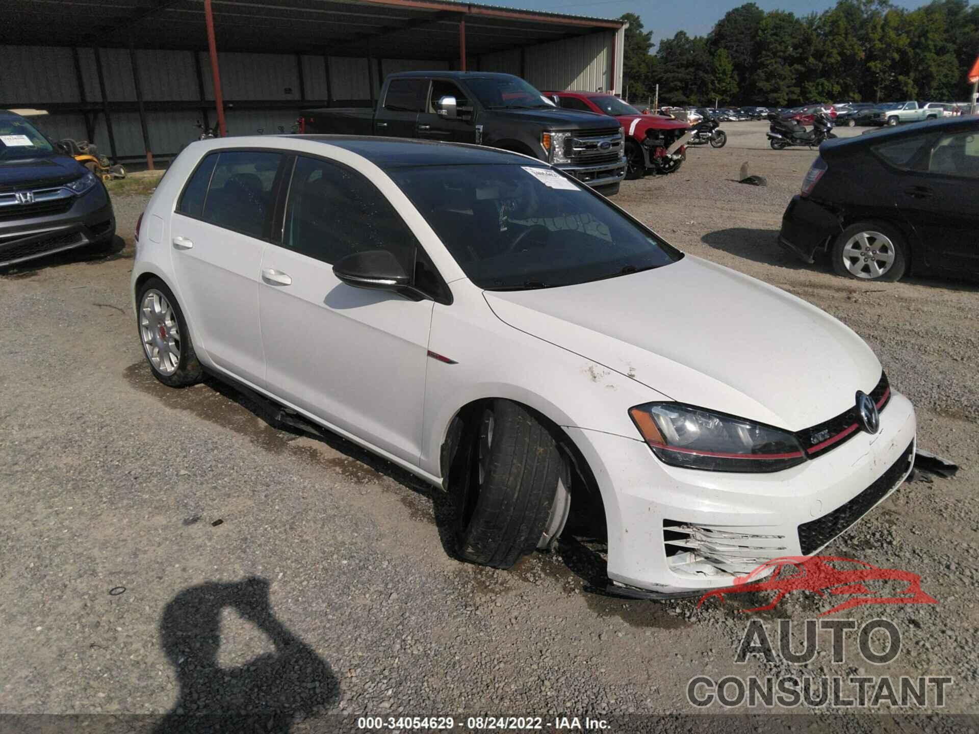 VOLKSWAGEN GOLF GTI 2016 - 3VW4T7AUXGM053098
