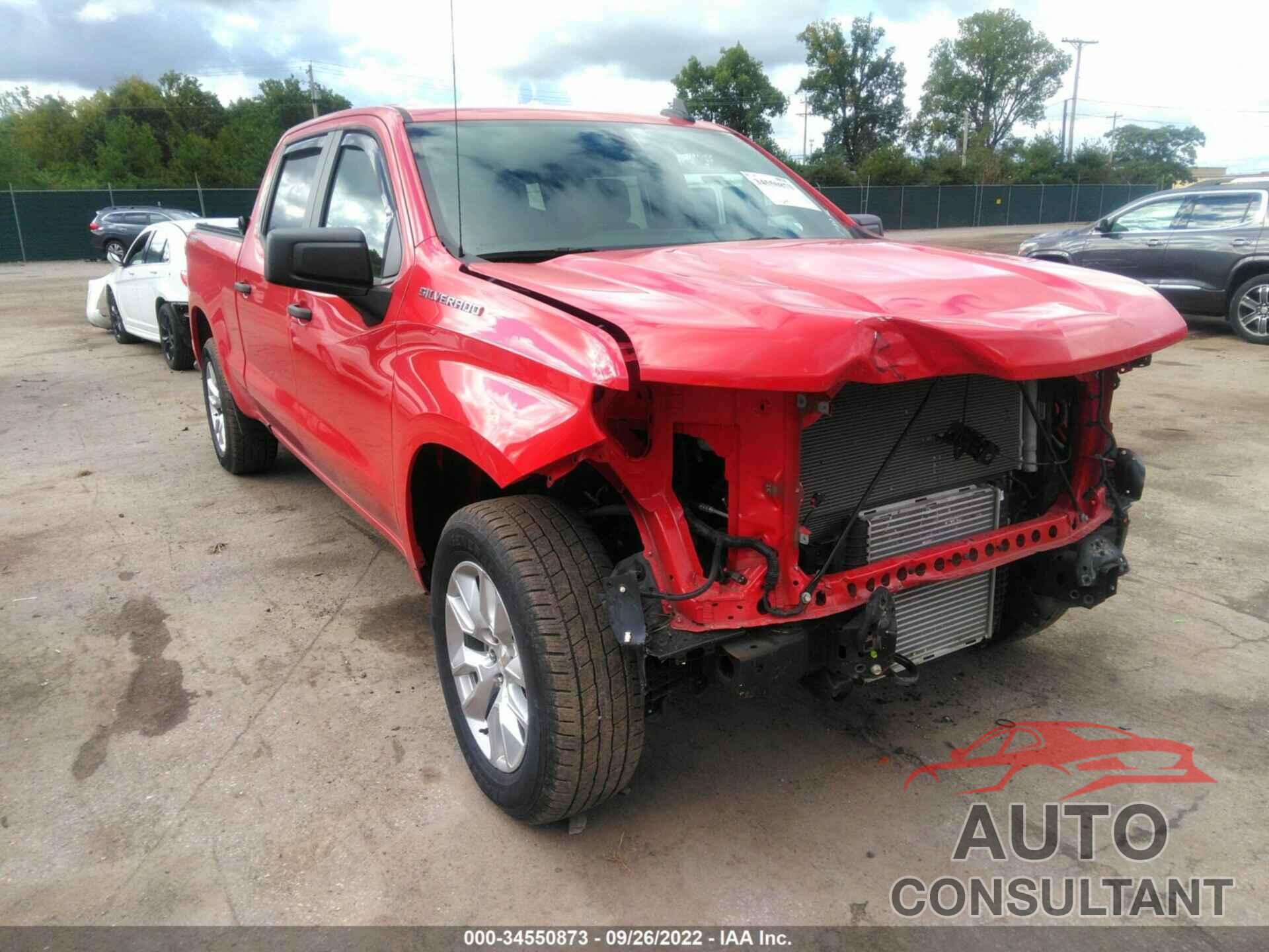 CHEVROLET SILVERADO 1500 2021 - 1GCPYBEK0MZ236033