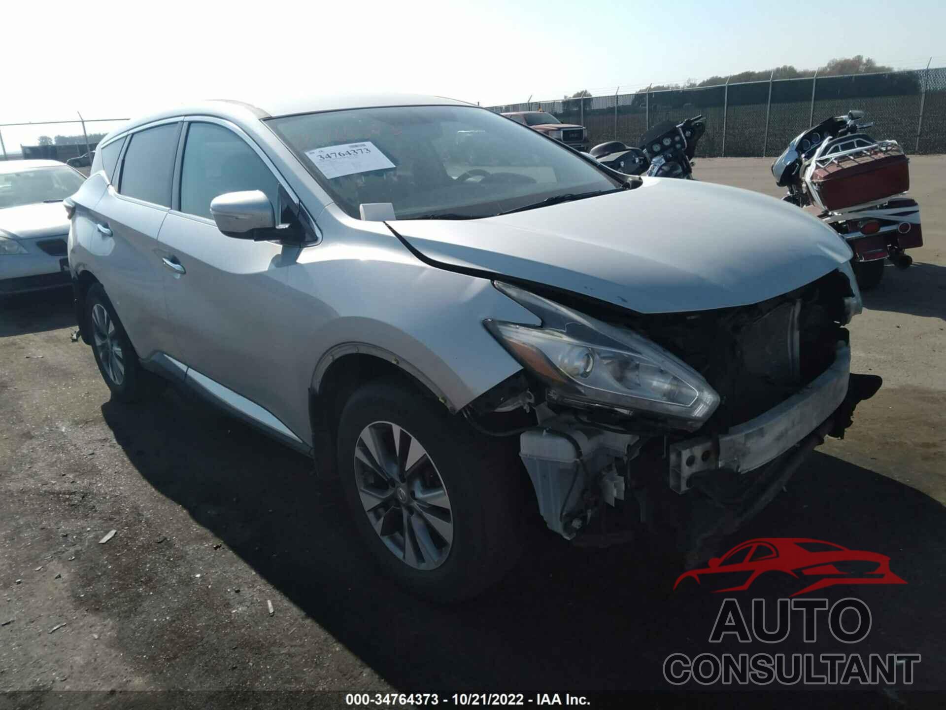 NISSAN MURANO 2015 - 5N1AZ2MH5FN219081