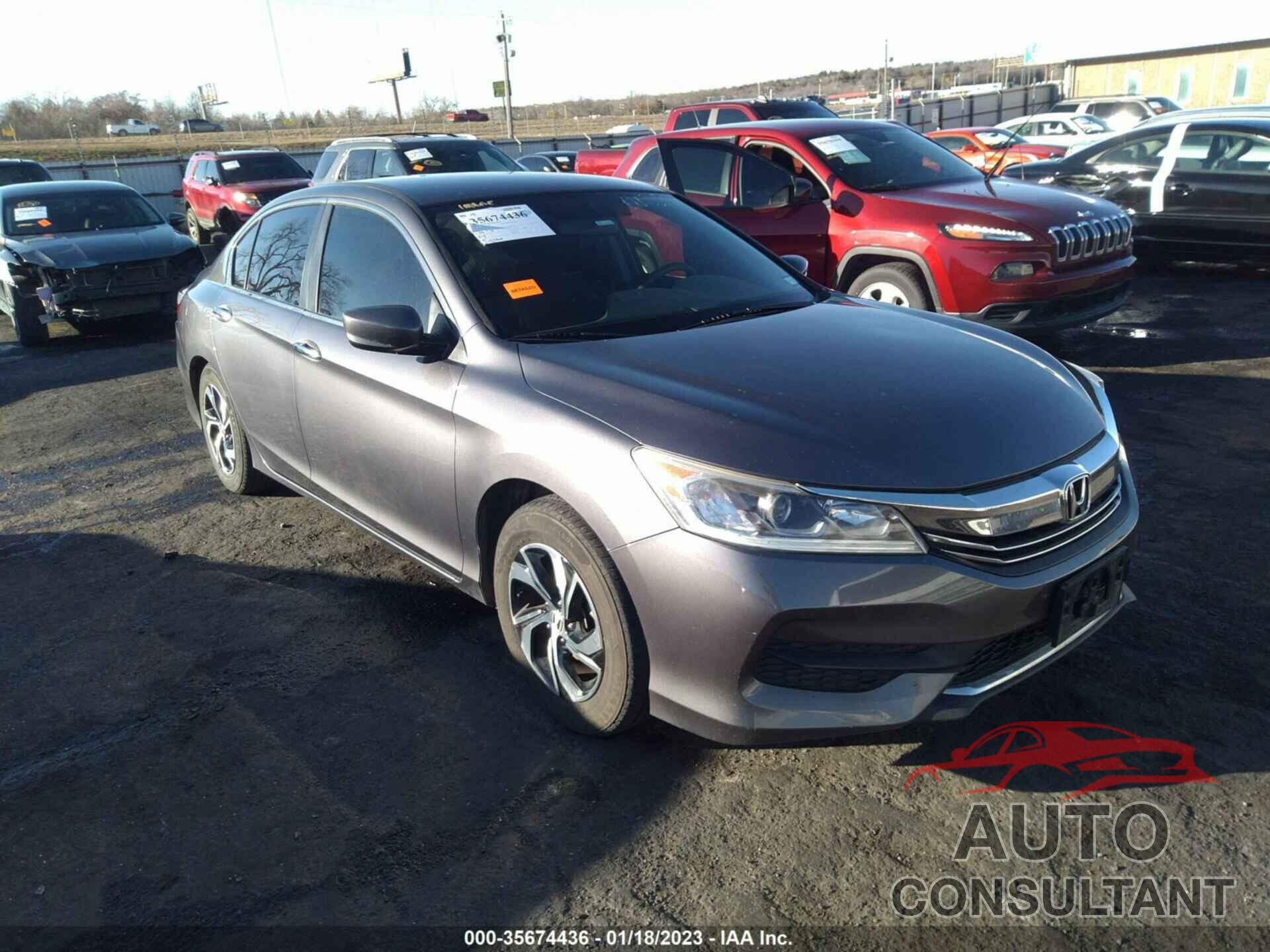 HONDA ACCORD SEDAN 2016 - 1HGCR2F37GA018873