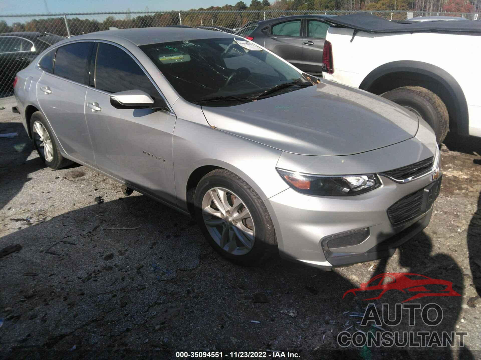 CHEVROLET MALIBU 2016 - 1G1ZE5ST0GF253137