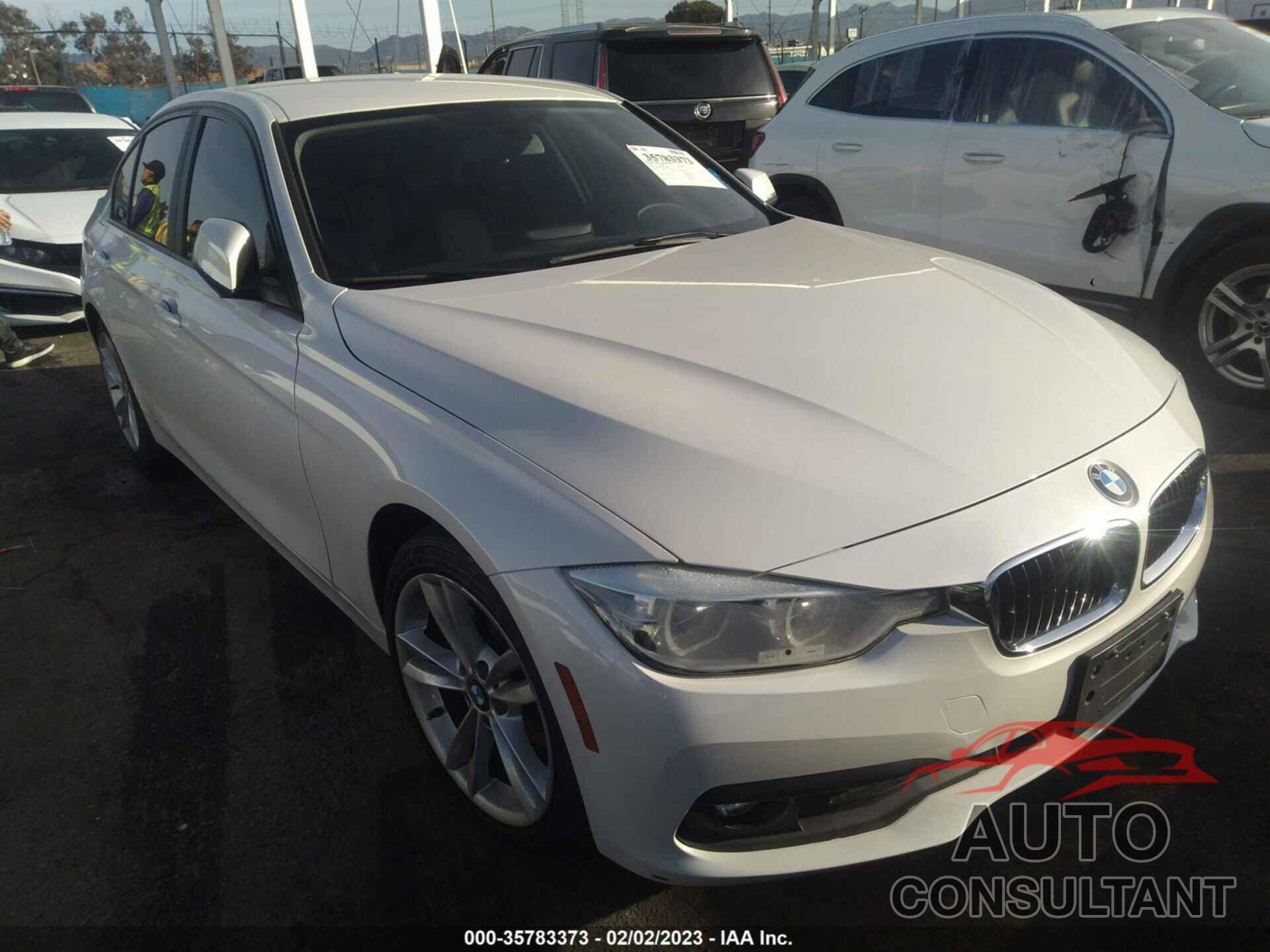 BMW 3 SERIES 2018 - WBA8E1G50JNU89092