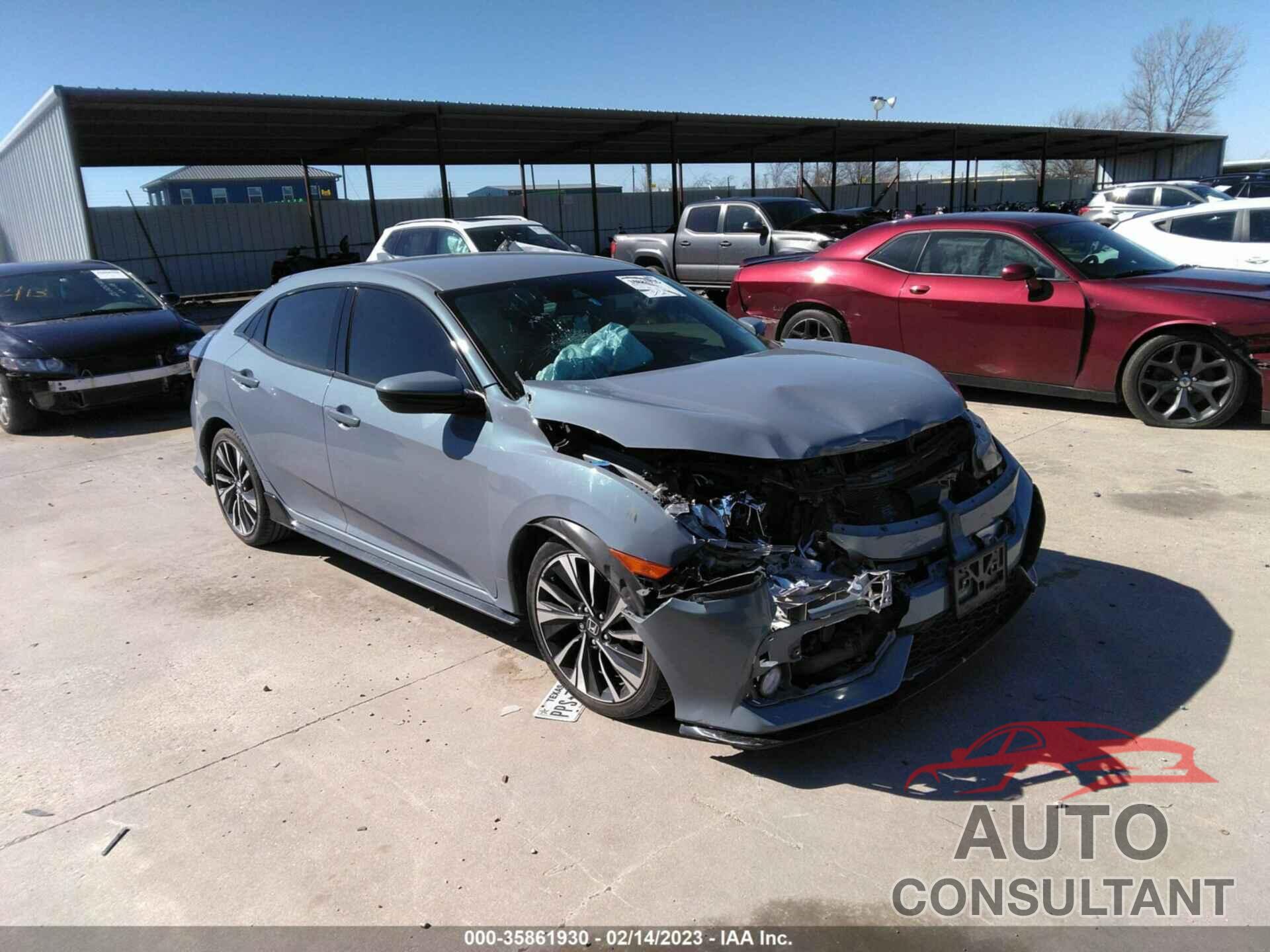 HONDA CIVIC HATCHBACK 2019 - SHHFK7H47KU216127