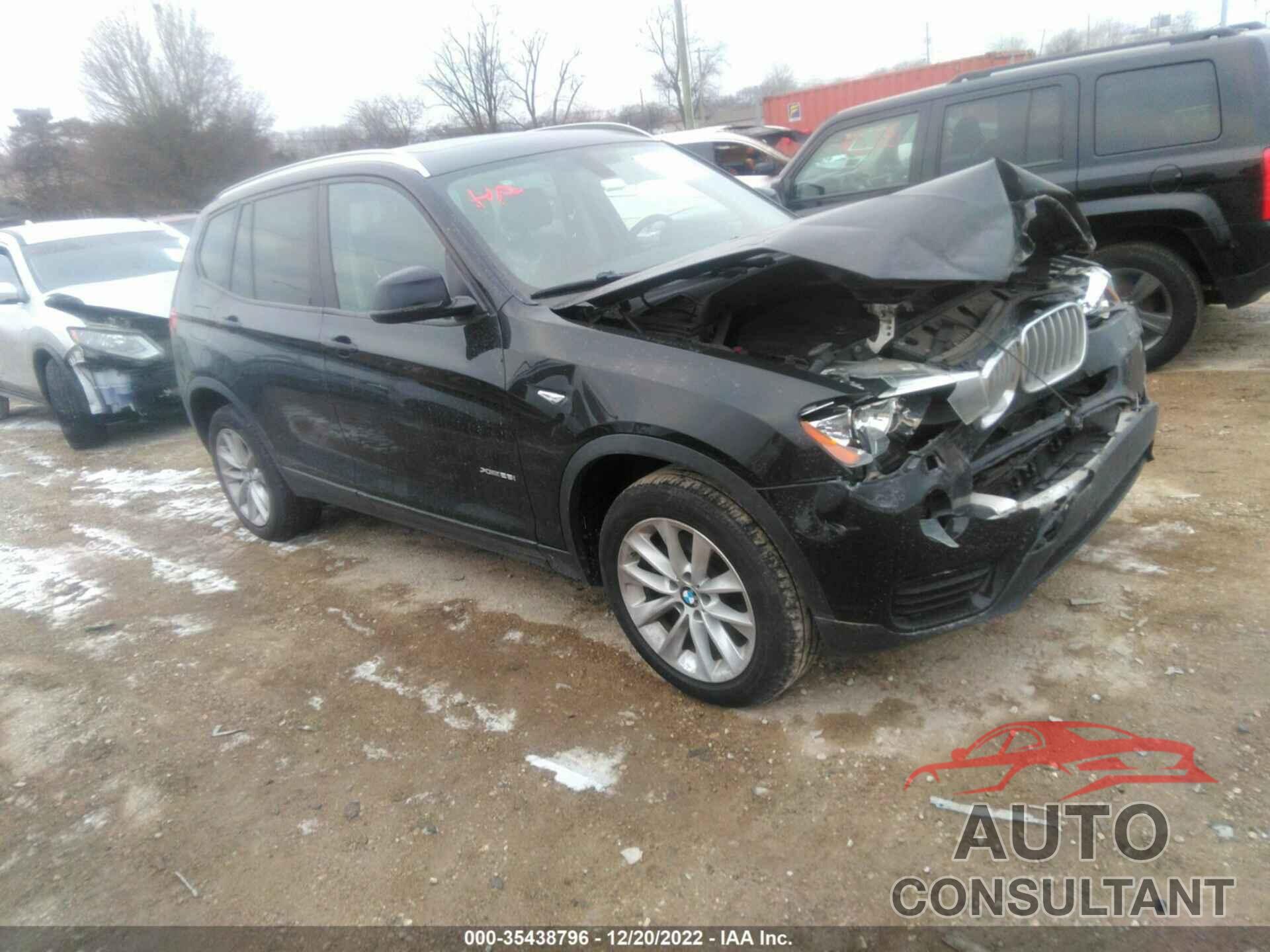 BMW X3 2017 - 5UXWX9C32H0T23587