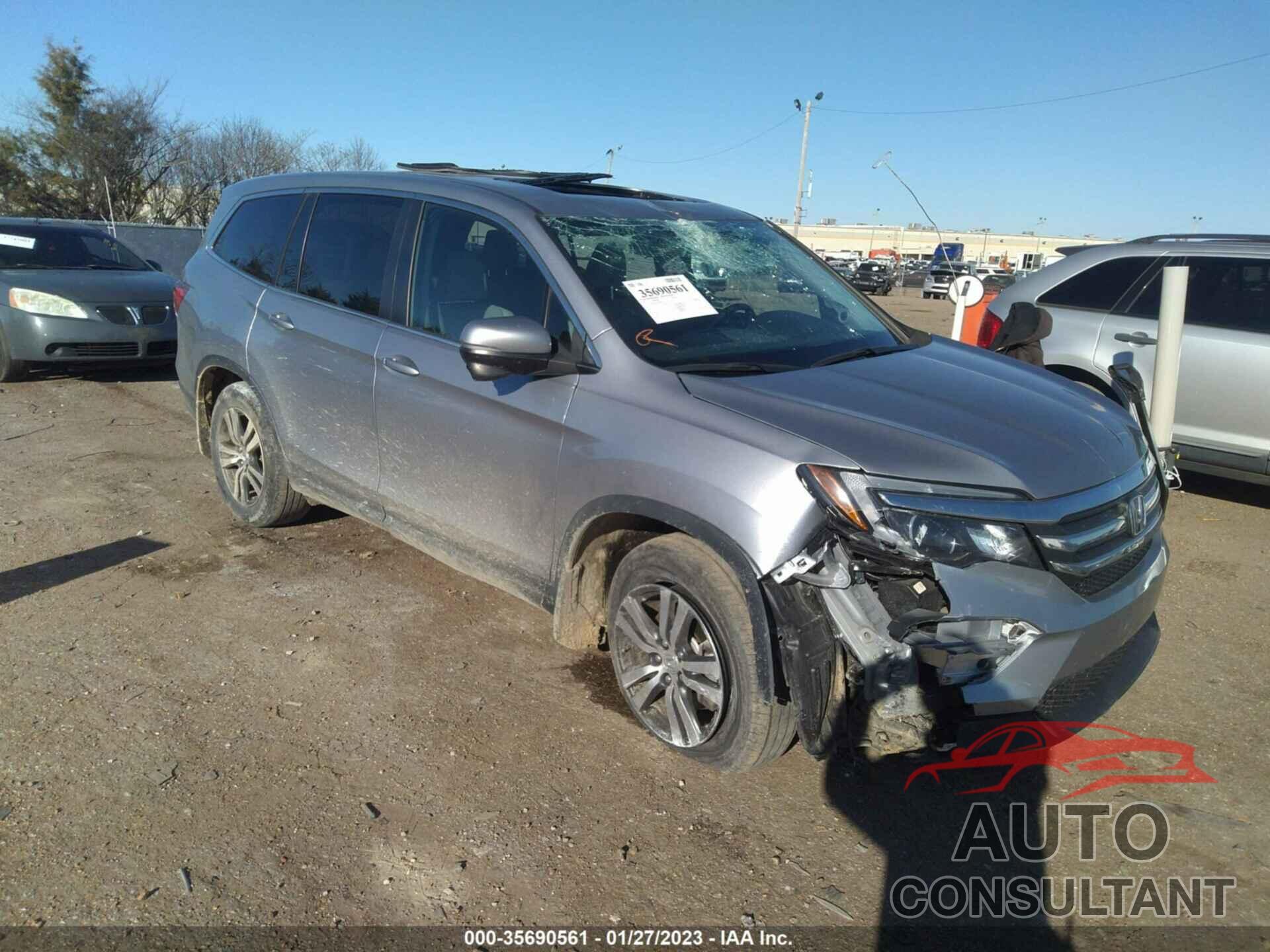 HONDA PILOT 2017 - 5FNYF6H5XHB100480