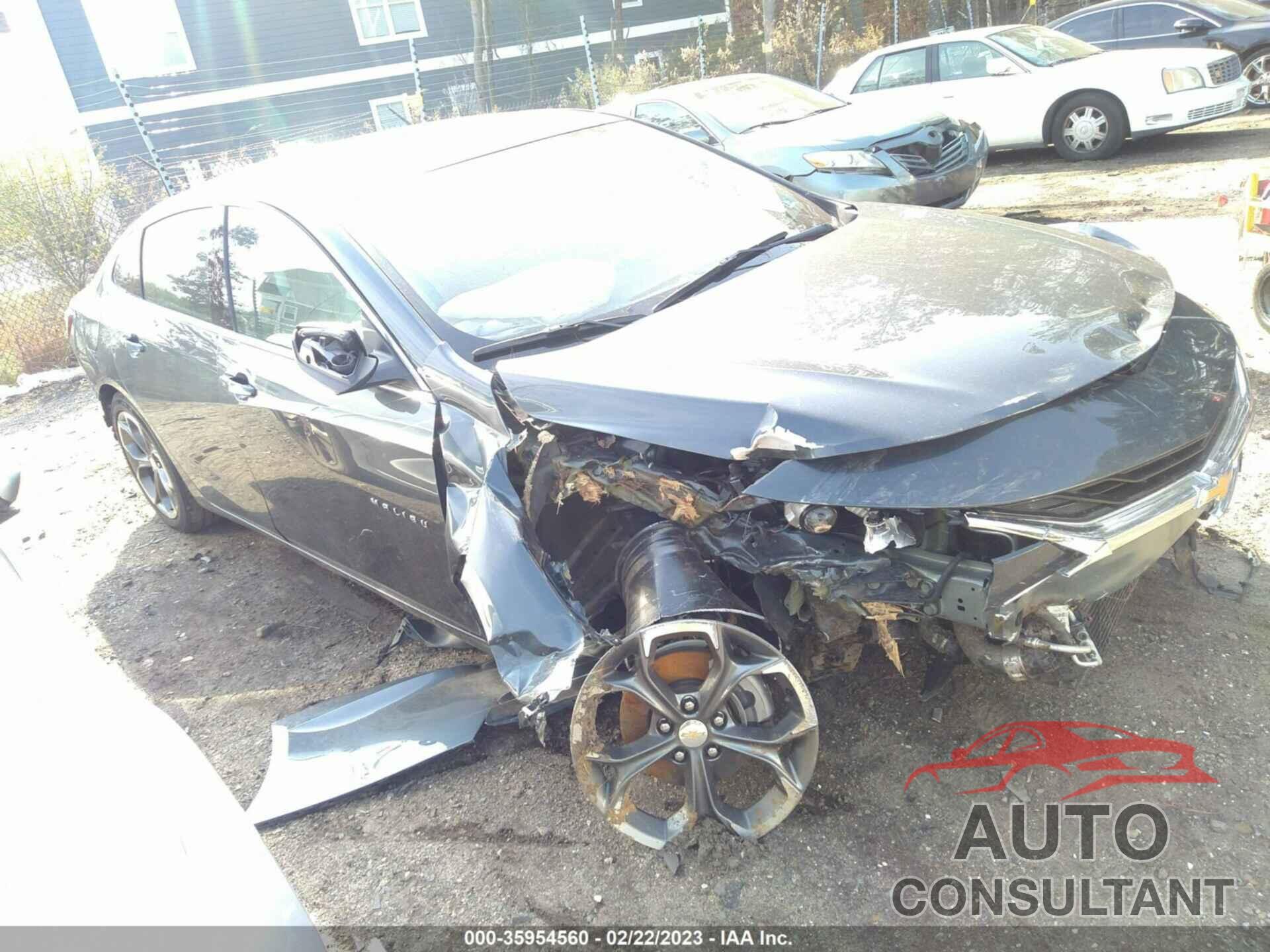 CHEVROLET MALIBU 2021 - 1G1ZD5ST0MF073784