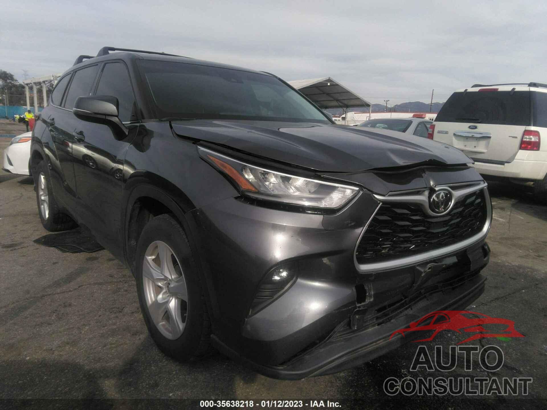 TOYOTA HIGHLANDER 2020 - 5TDZZRAH3LS012280