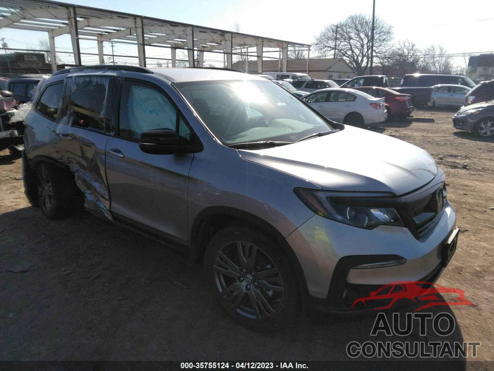 HONDA PILOT 2022 - 5FNYF6H33NB080275