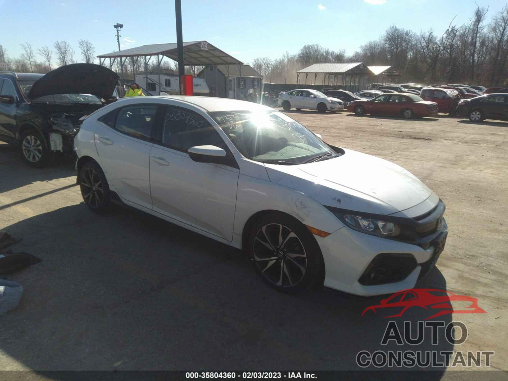 HONDA CIVIC HATCHBACK 2018 - SHHFK7H46JU430802