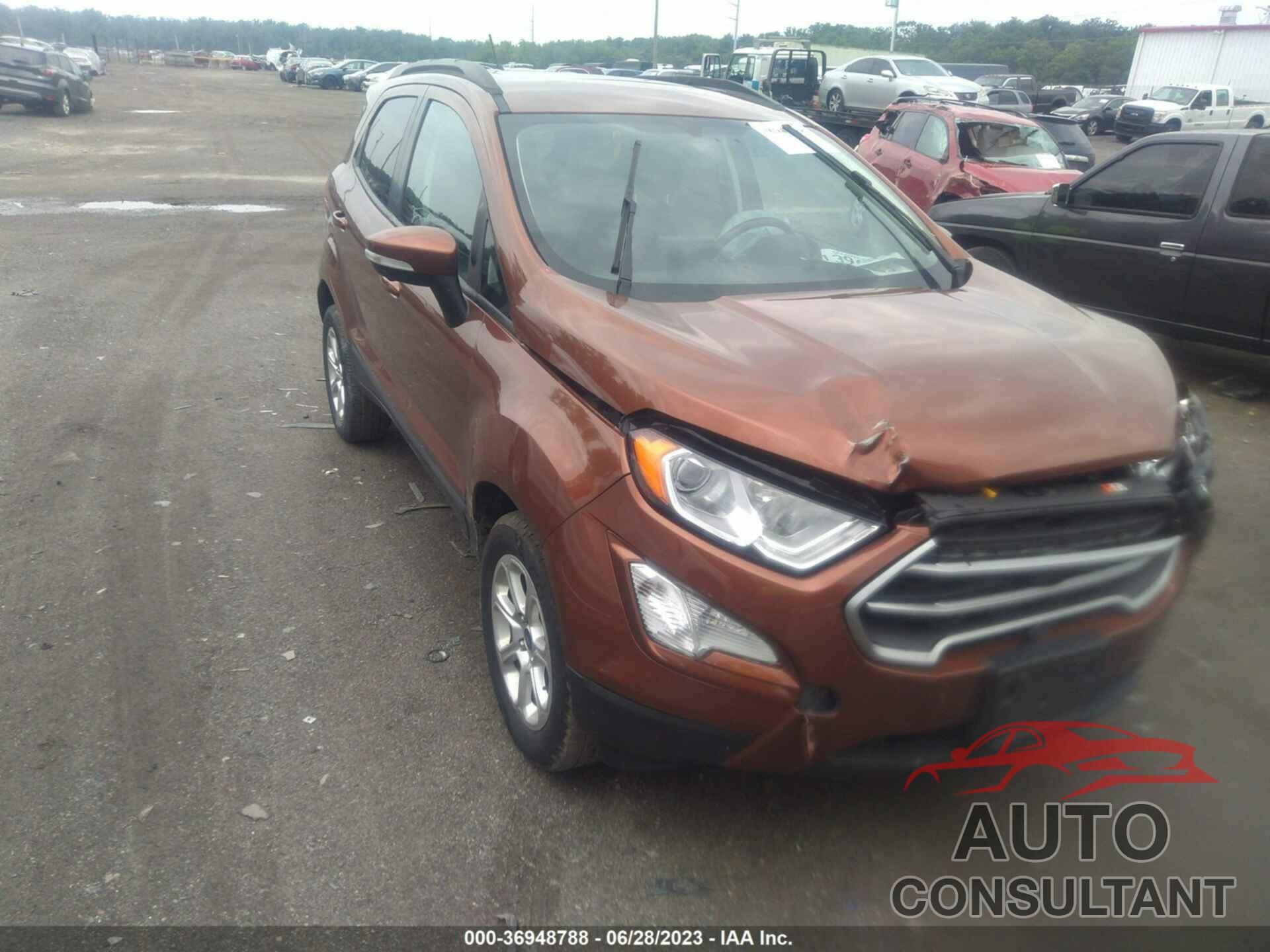 FORD ECOSPORT 2020 - MAJ6S3GL4LC358099