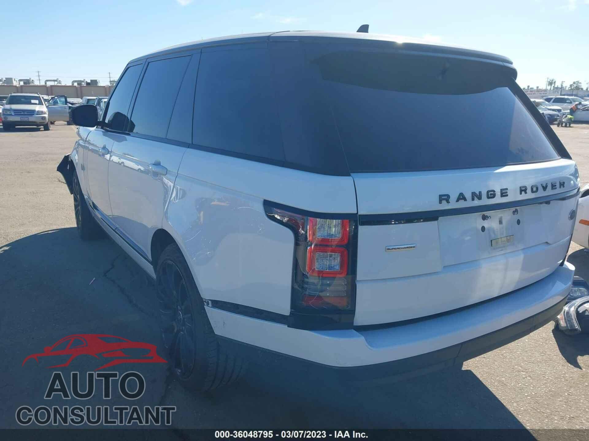 LAND ROVER RANGE ROVER 2016 - SALGS3EF4GA312049