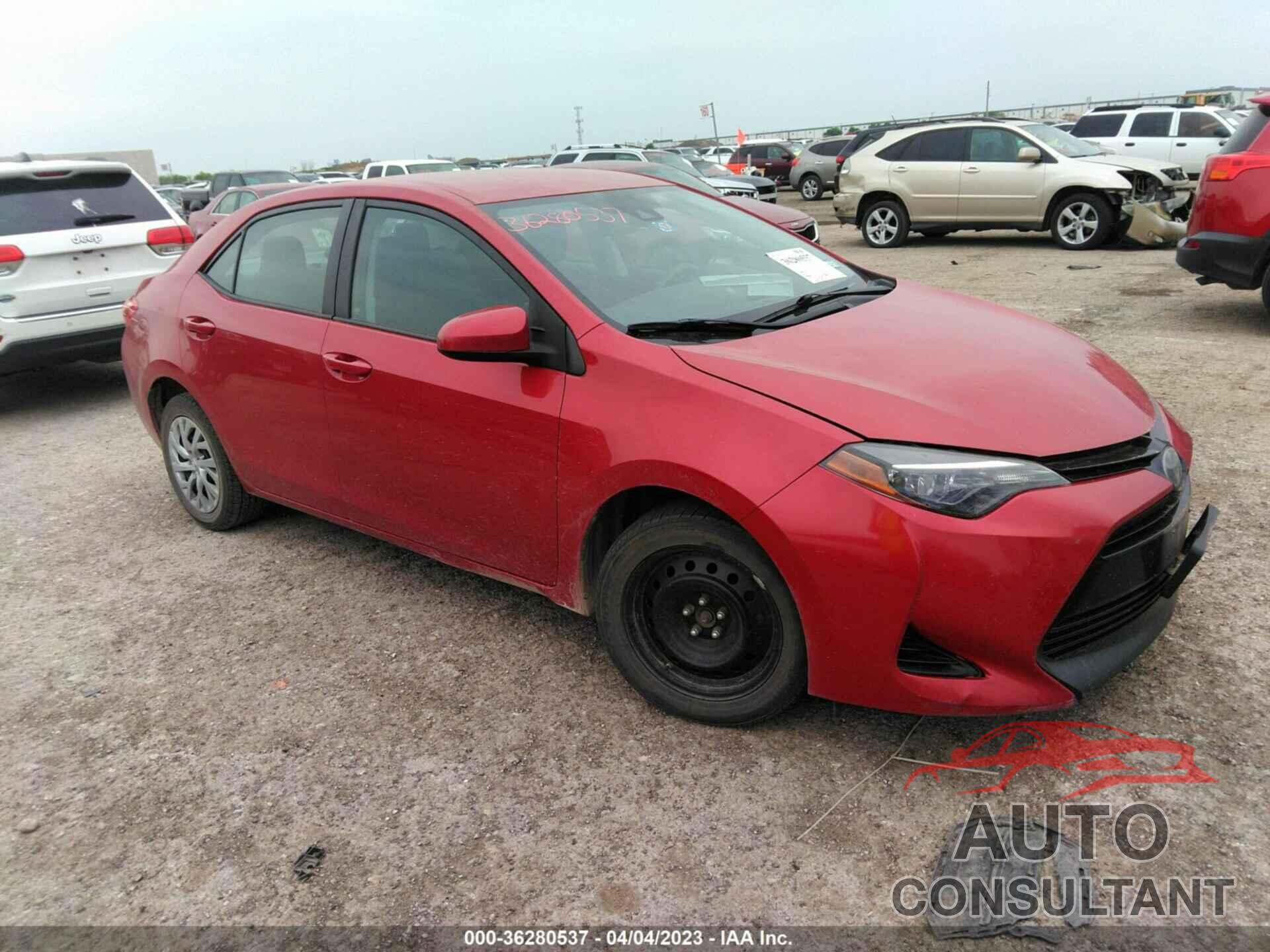 TOYOTA COROLLA 2017 - 2T1BURHE7HC885509