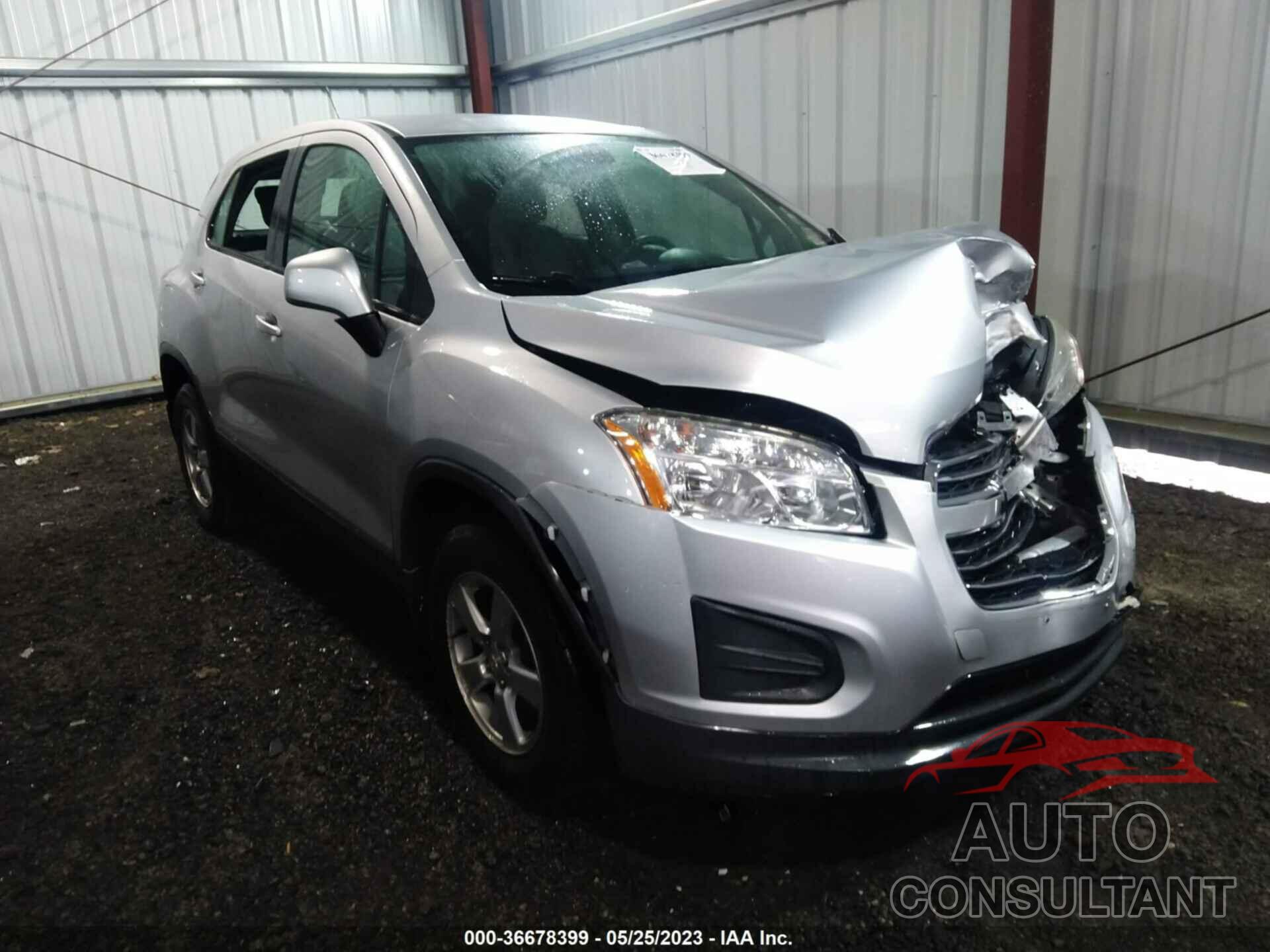 CHEVROLET TRAX 2016 - 3GNCJNSB6GL264138