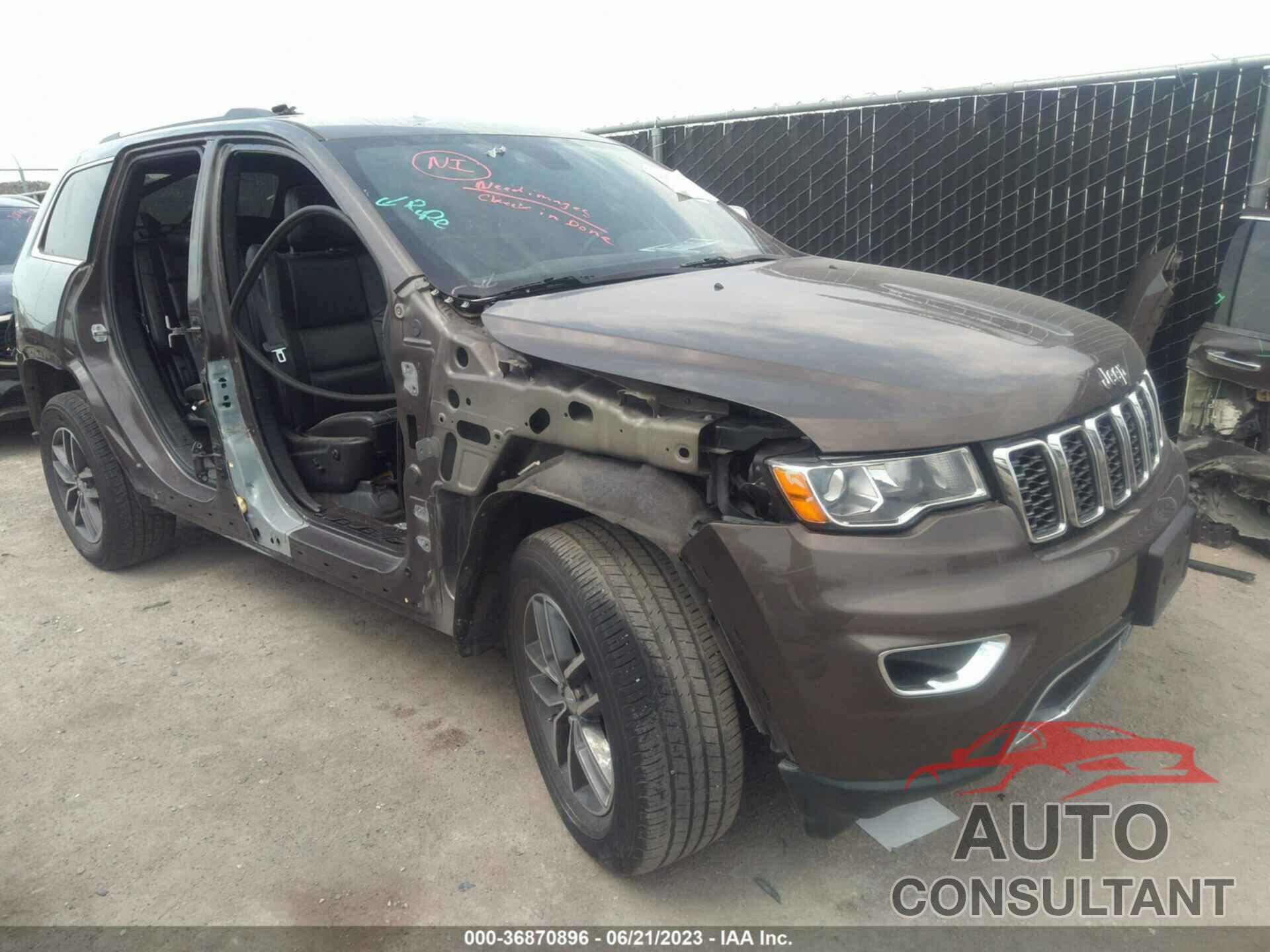JEEP GRAND CHEROKEE 2018 - 1C4RJEBG0JC442935
