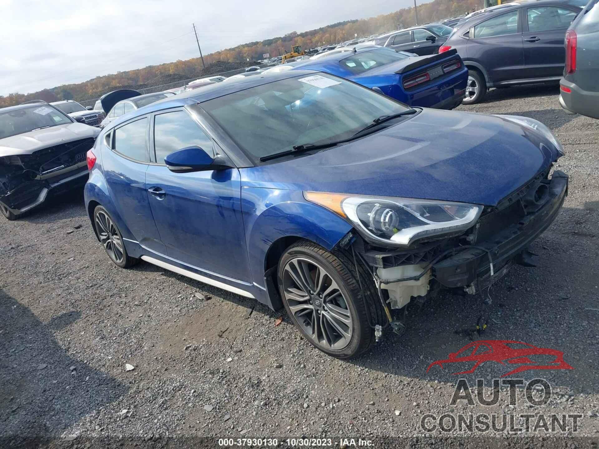 HYUNDAI VELOSTER 2016 - KMHTC6AE9GU284941