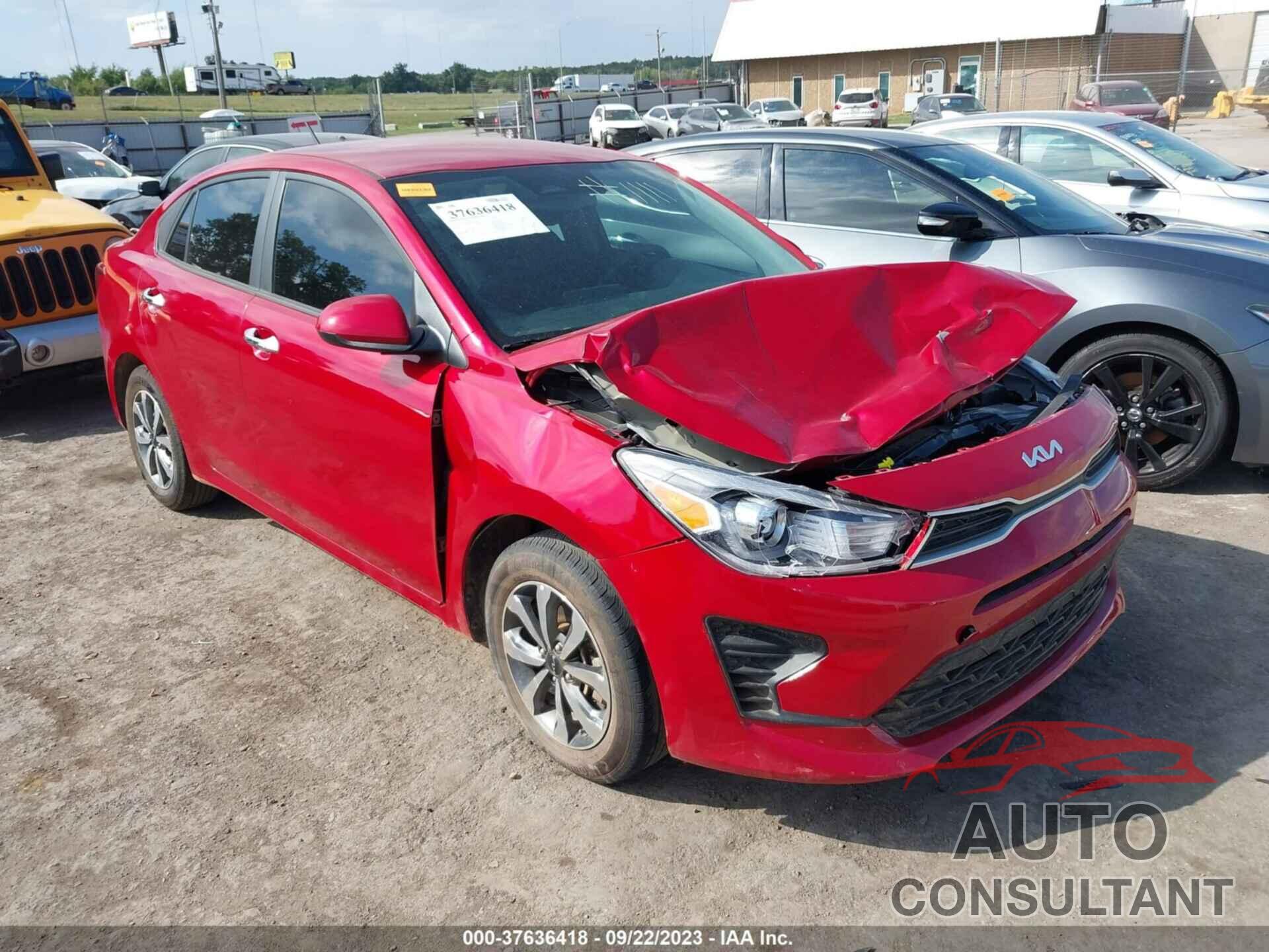 KIA RIO 2022 - 3KPA24ADXNE455086