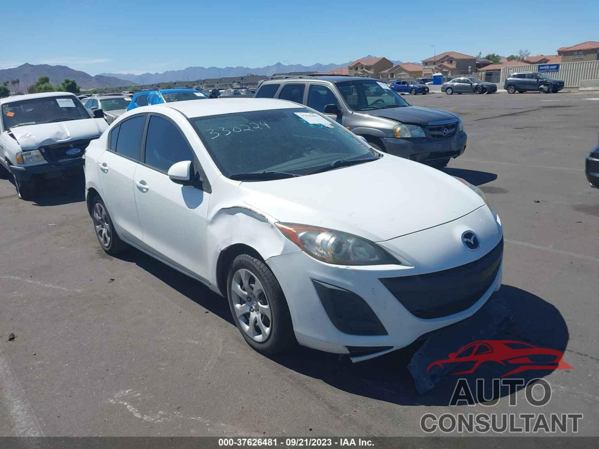 MAZDA MAZDA3 2010 - JM1BL1SF0A1330224