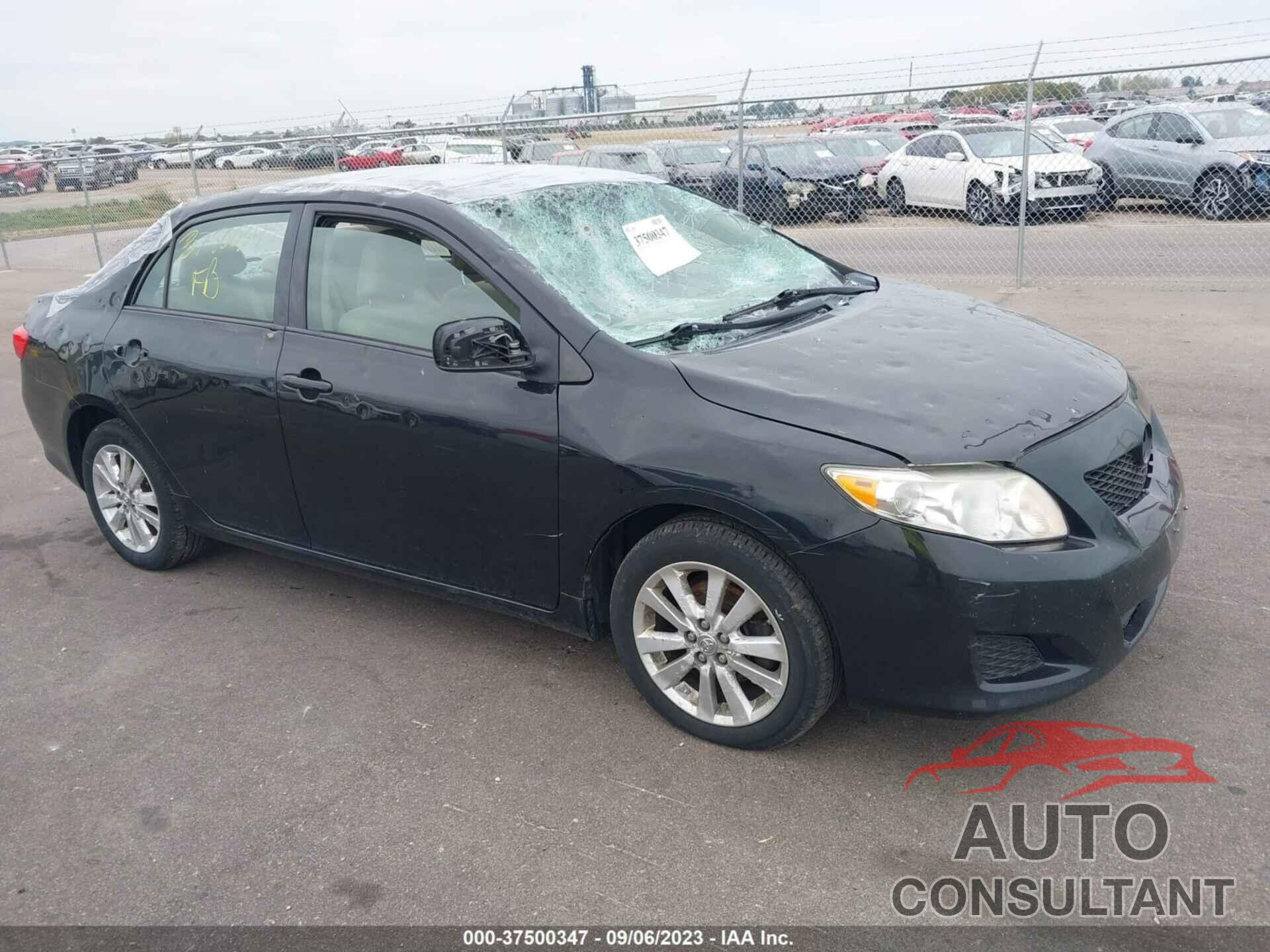 TOYOTA COROLLA 2009 - 1NXBU40E09Z108071
