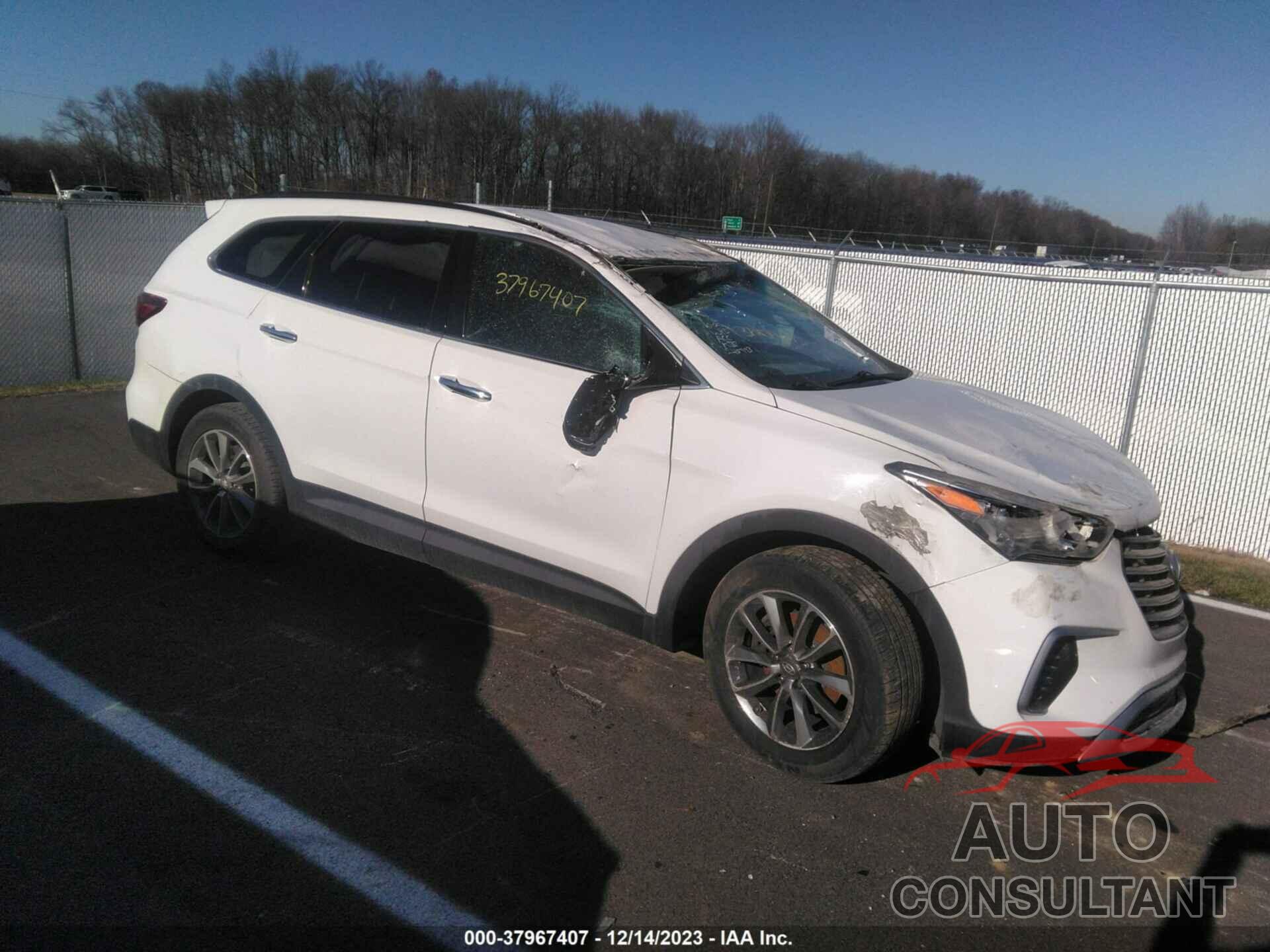 HYUNDAI SANTA FE 2017 - KM8SM4HF0HU202124