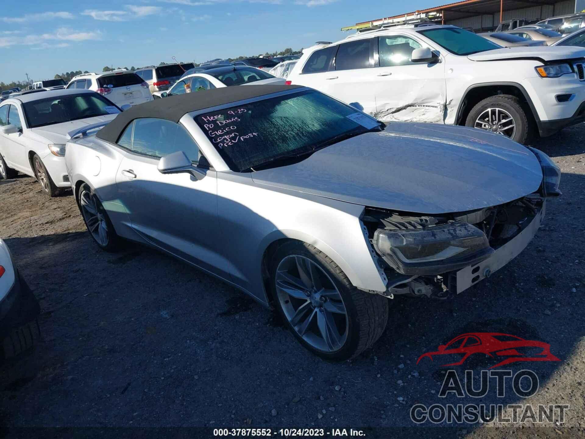 CHEVROLET CAMARO 2017 - 1G1FB3DS5H0132080