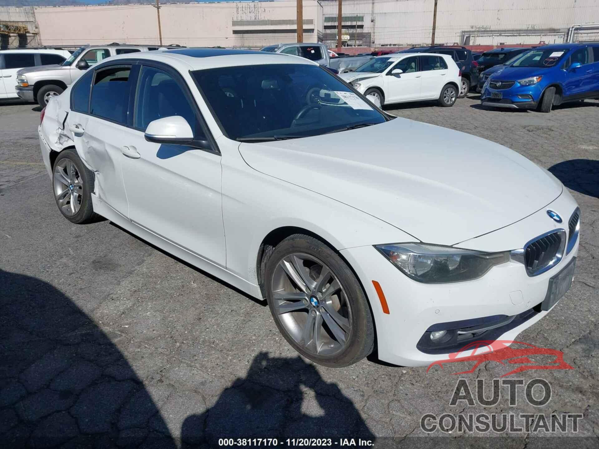 BMW 328I 2016 - WBA8E9G51GNU30429