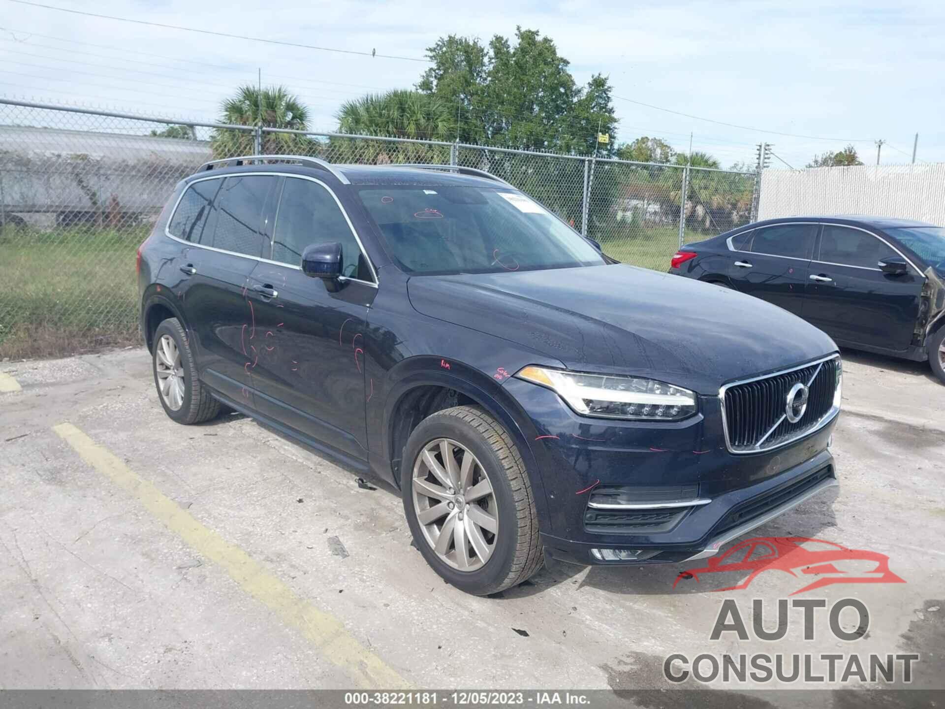 VOLVO XC90 2017 - YV4A22PK8H1135165