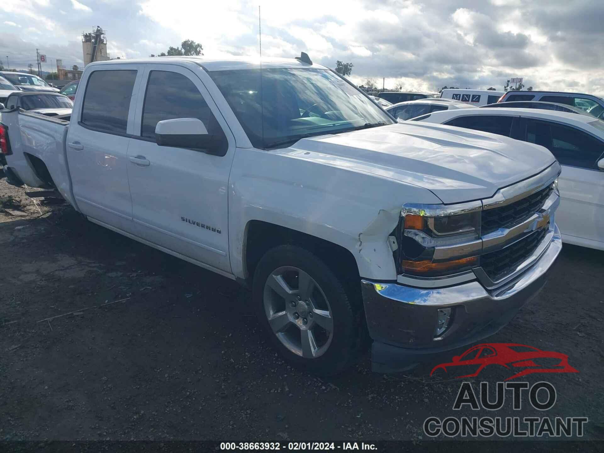 CHEVROLET SILVERADO 1500 2018 - 3GCPCREC6JG517944