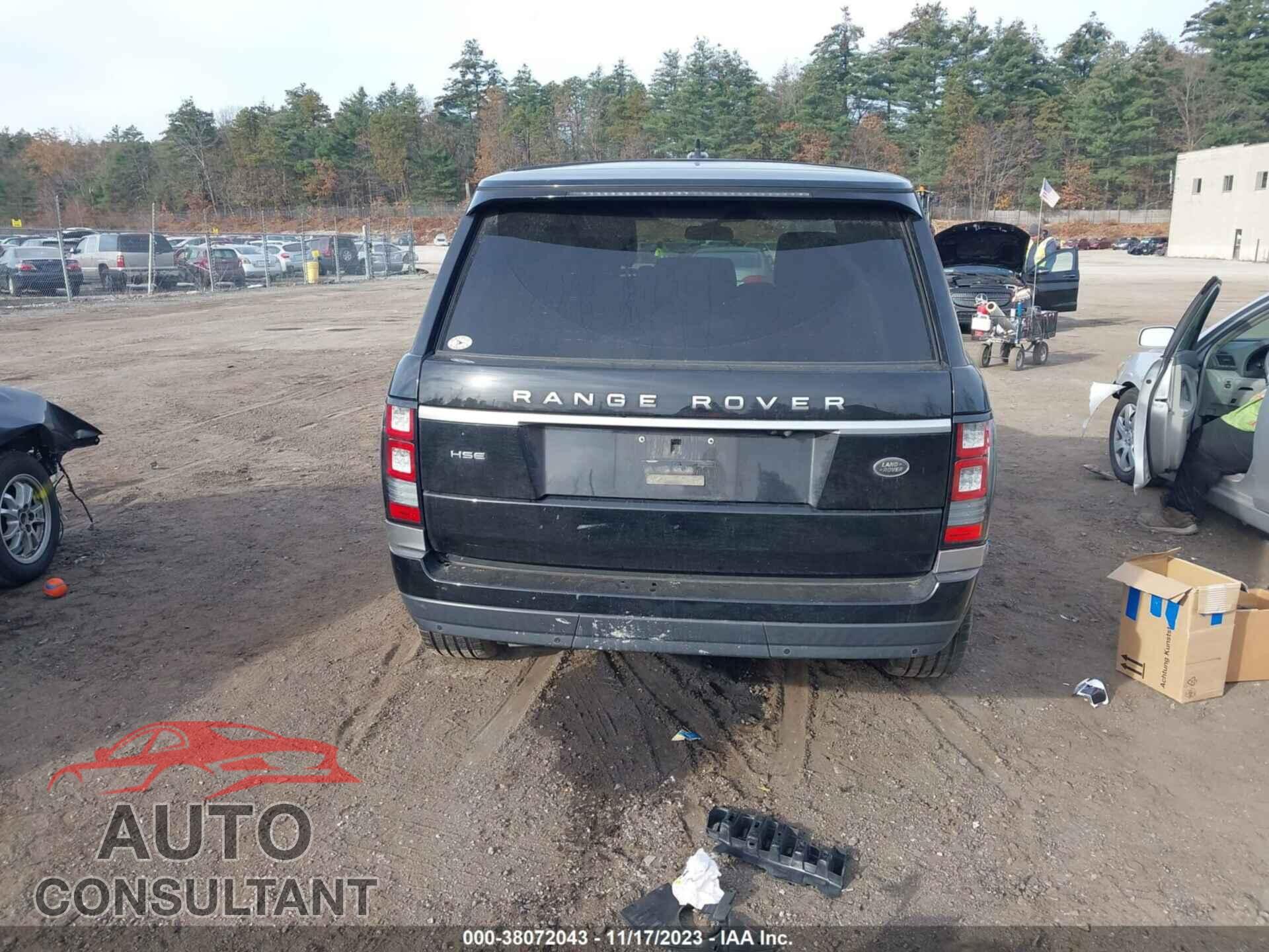 LAND ROVER RANGE ROVER 2016 - SALGS2PF1GA312422