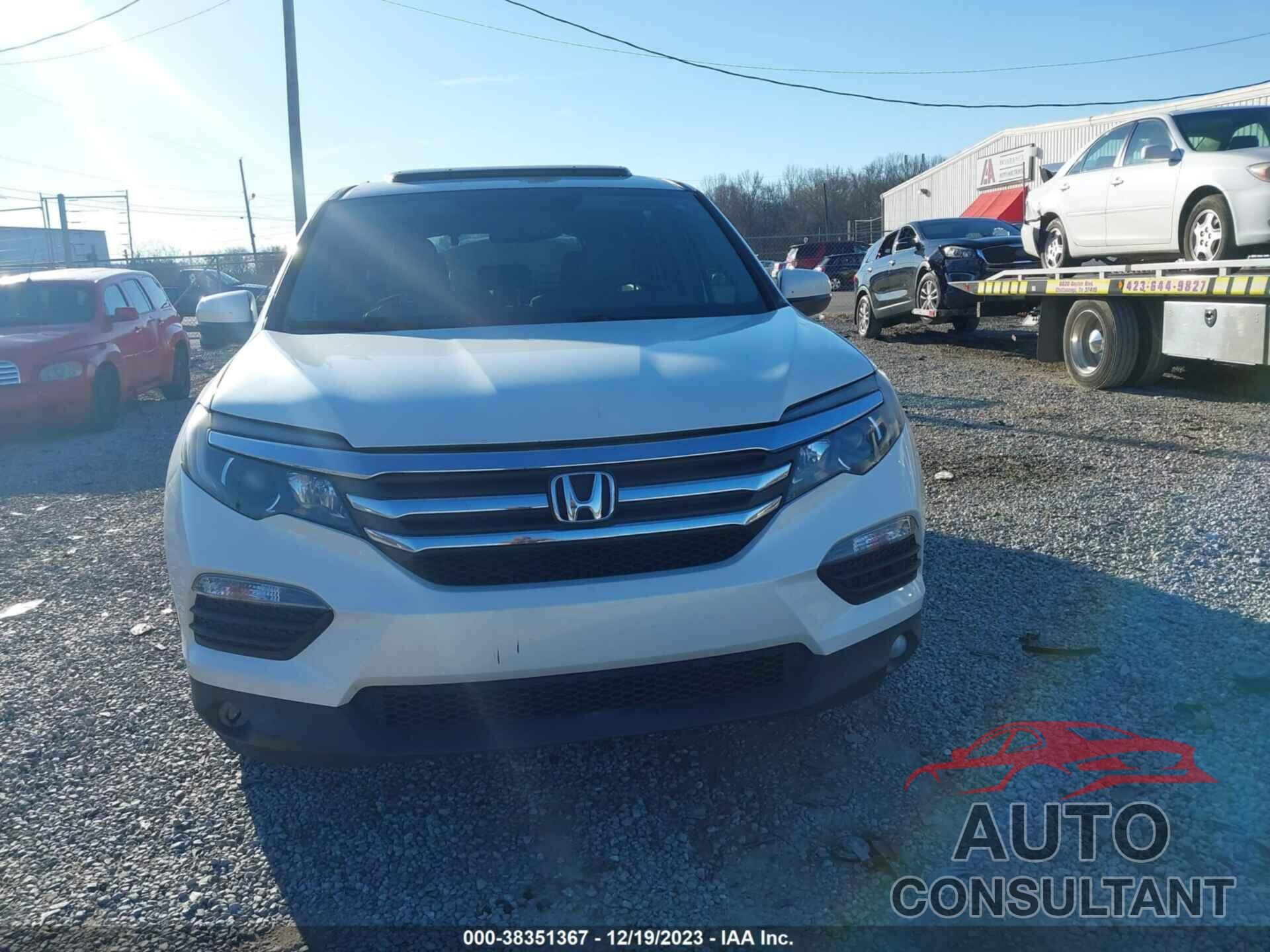 HONDA PILOT 2016 - 5FNYF5H83GB008257