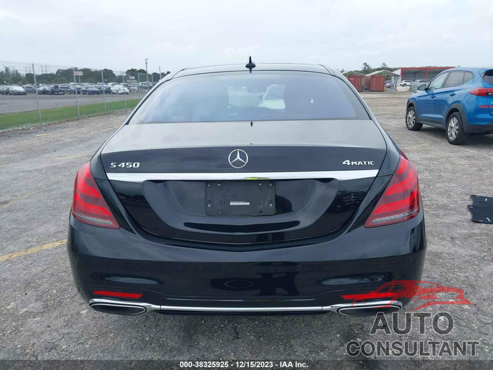 MERCEDES-BENZ S 450 2018 - WDDUG6EB3JA375604