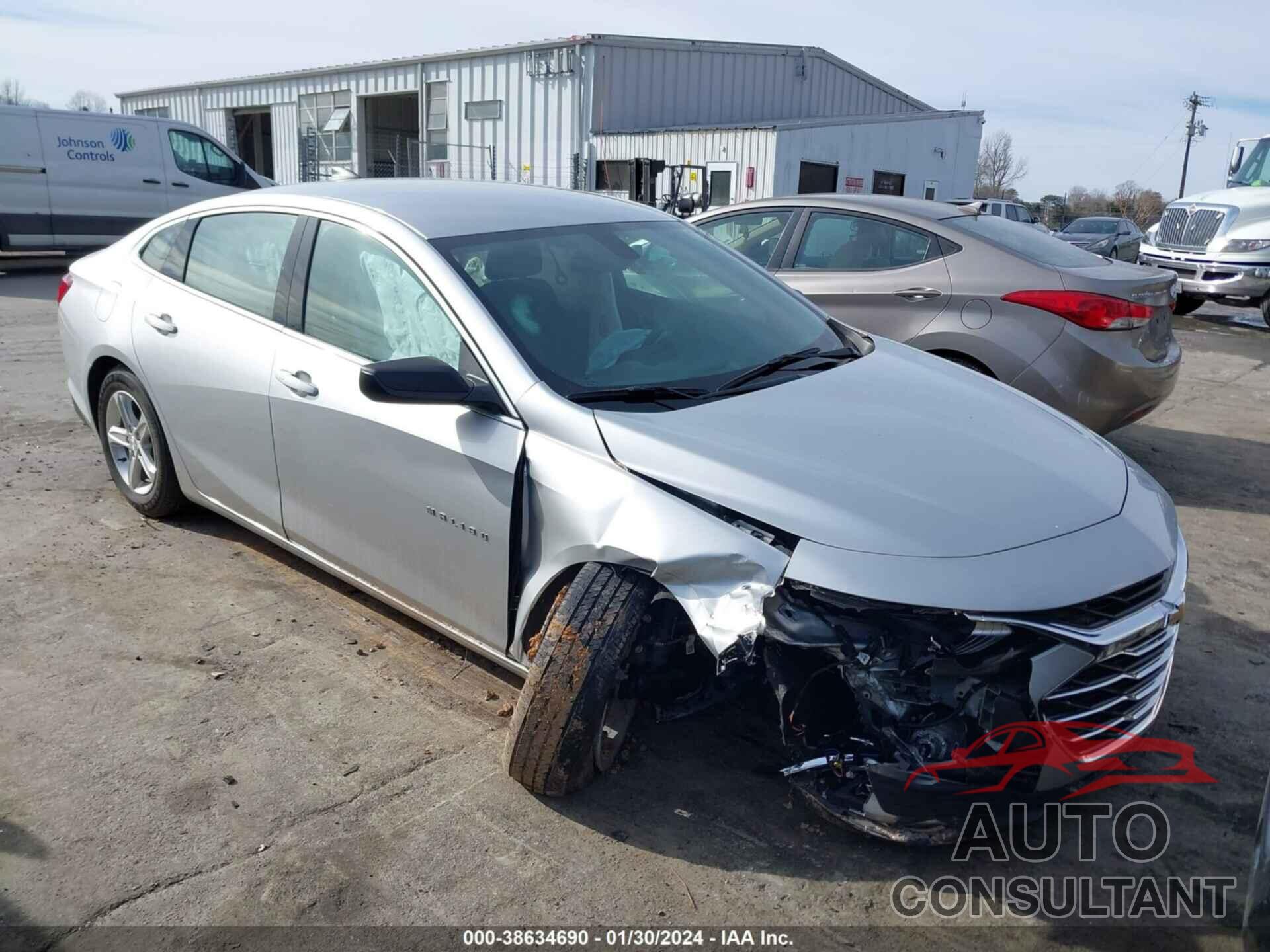 CHEVROLET MALIBU 2021 - 1G1ZB5ST7MF040058