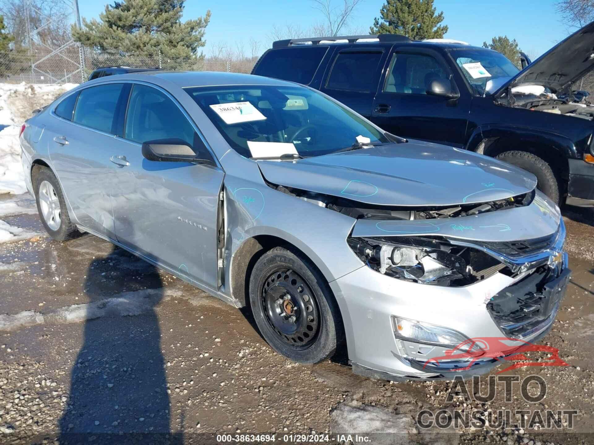 CHEVROLET MALIBU 2020 - 1G1ZC5ST2LF031005