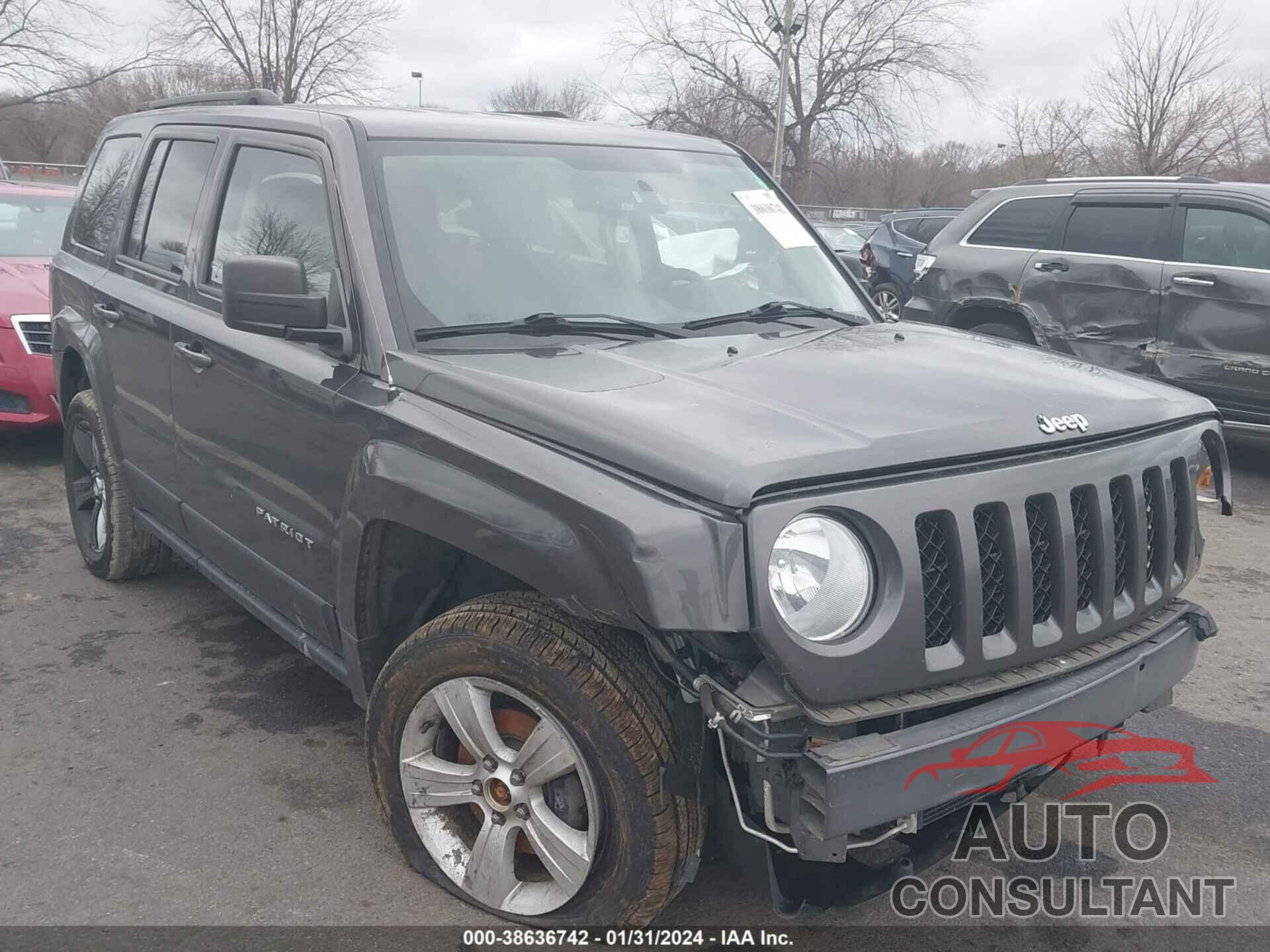 JEEP PATRIOT 2017 - 1C4NJRFB0HD174459