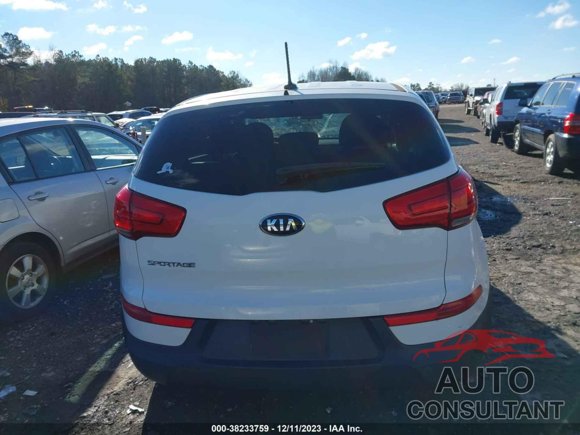 KIA SPORTAGE 2016 - KNDPB3AC5G7838271