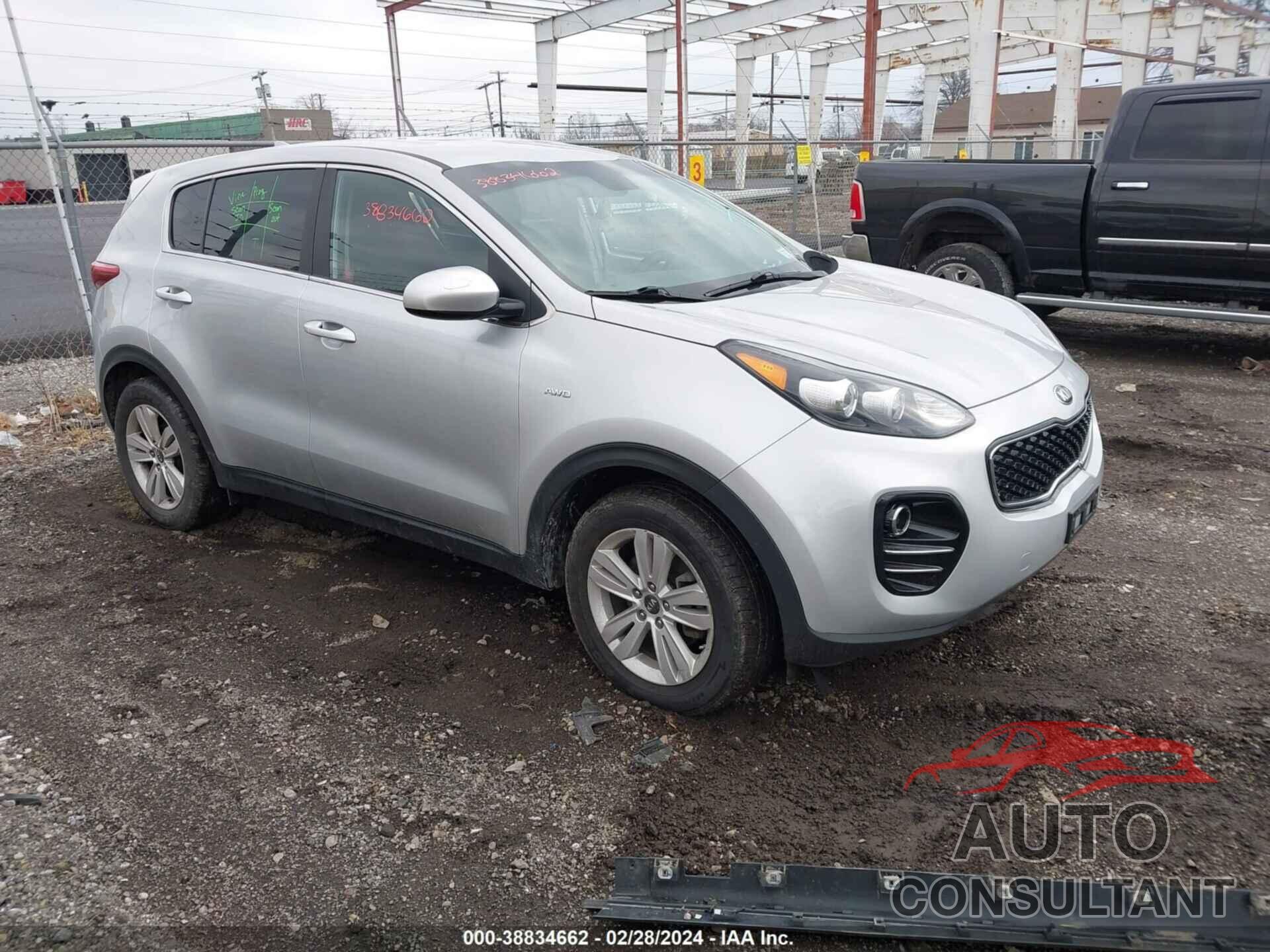 KIA SPORTAGE 2019 - KNDPMCAC9K7589976