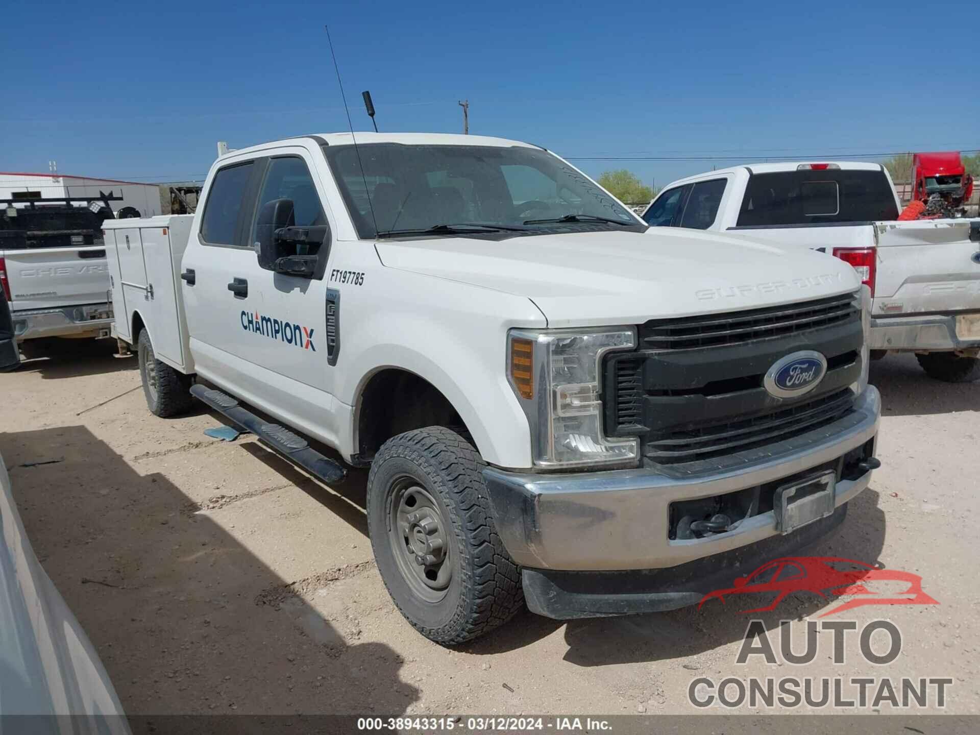 FORD F-350 2019 - 1FT8W3B62KEE67785